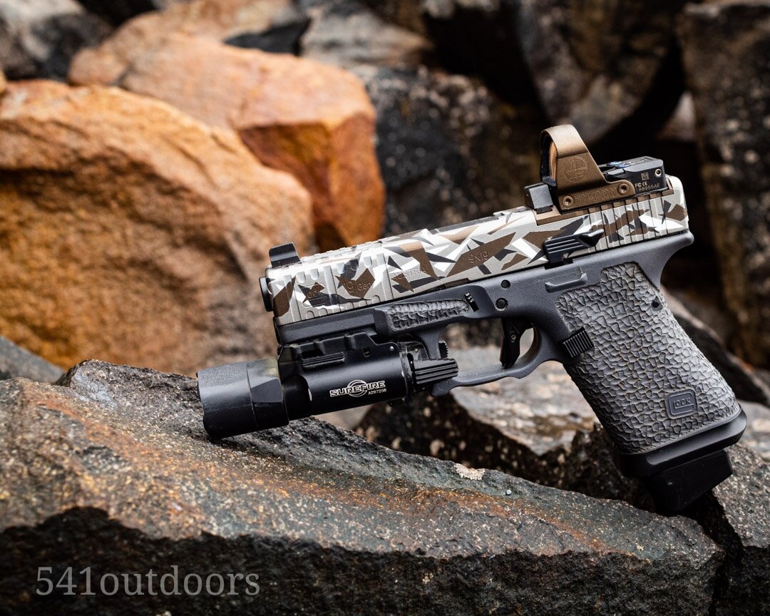 Feat of the Week: The Splinter Camo Glock — The McCluskey Arms Company