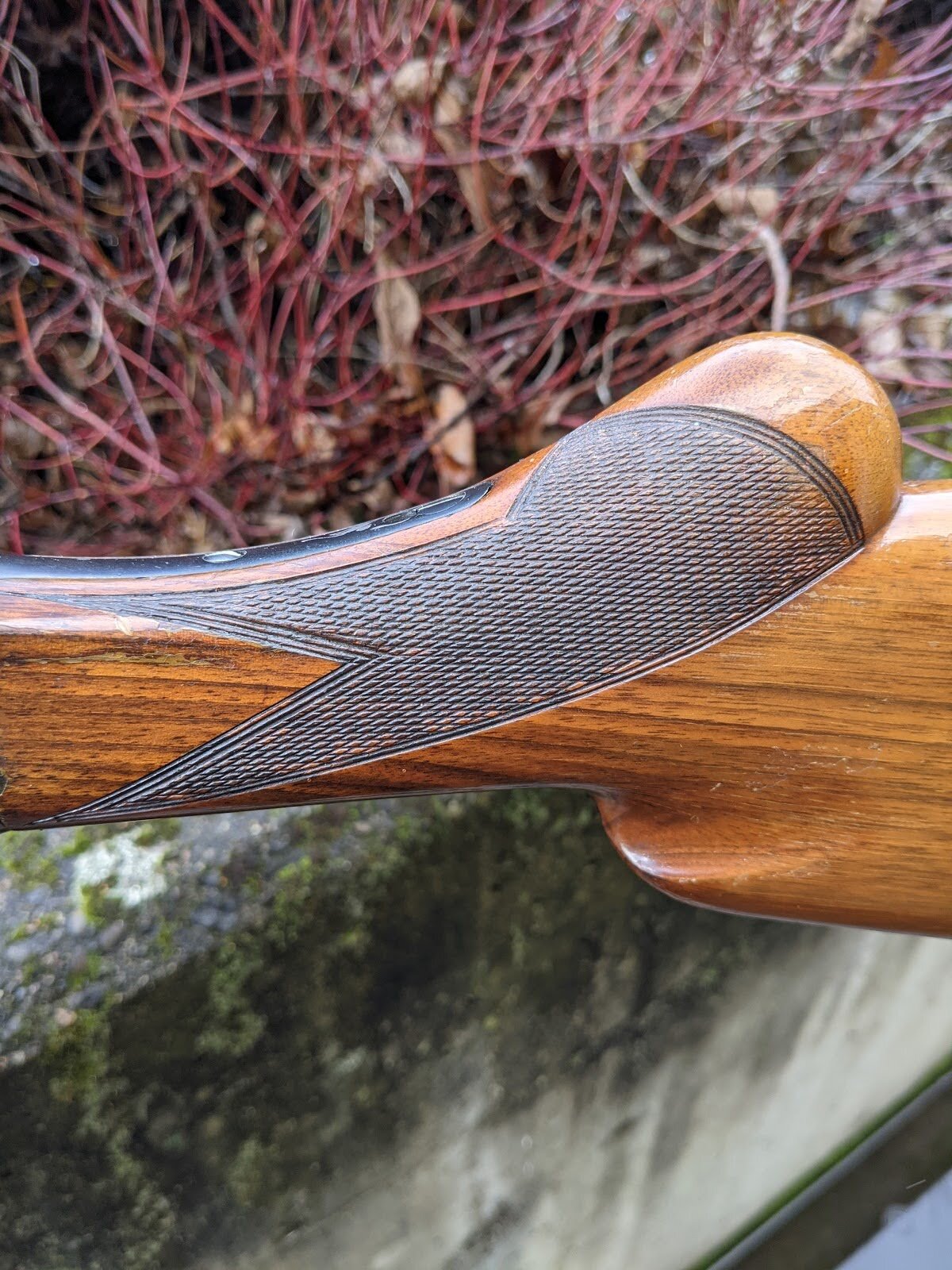 Checkering Restoration — The McCluskey Arms Company