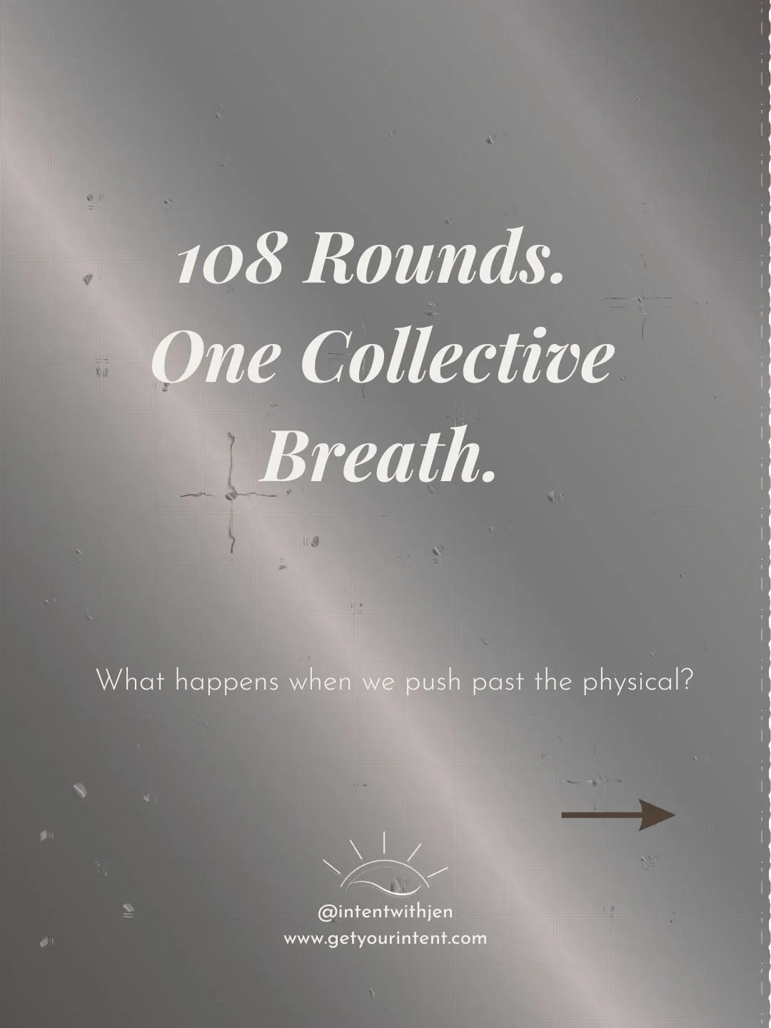 We just completed a journey of 108 Sun Salutations, and the energy is still vibrating. ✨☀️

To the outside world, it might look like a lot of repetitive movement. But from the inside, it&rsquo;s a radical clearing of the old to make room for the new.