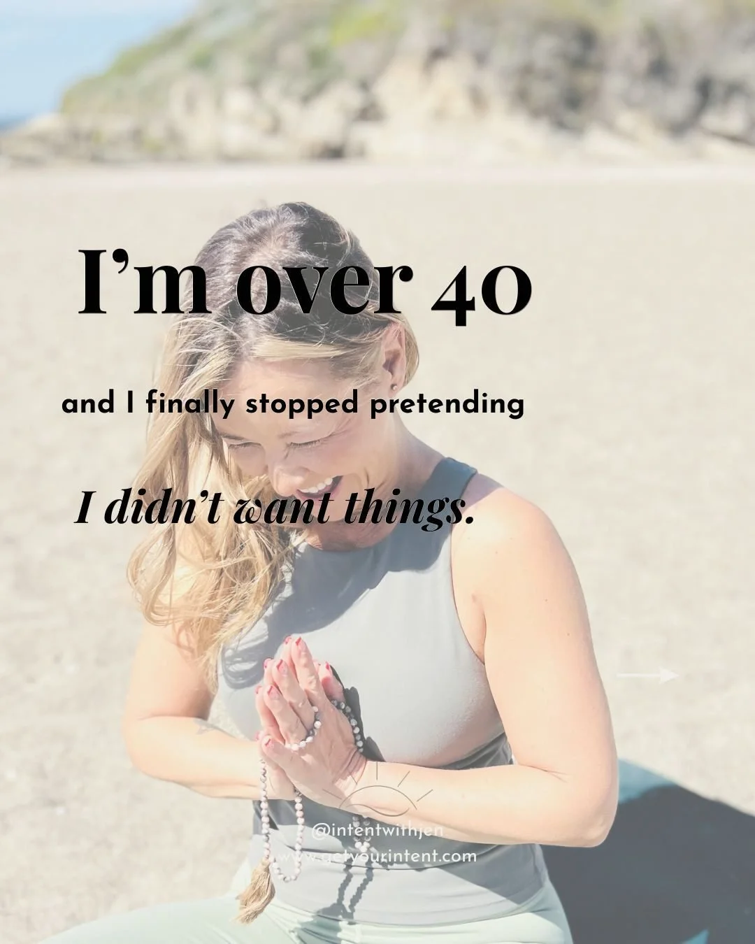 Somewhere along the way, I got really good at giving.

To my students. To the people I love. To everything I was building.

And I forgot &mdash; completely forgot &mdash; that I was allowed to want something for myself.

Not what made sense. Not what
