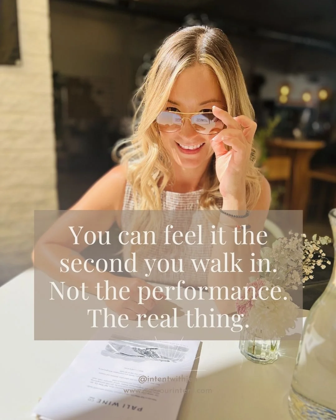 Happy Sunday.

This week, we worked on something that doesn't get talked about enough:

The difference between performing confidence
and actually having it in your body.

If it landed &mdash; carry it into the weekend.

You don't have to perform anyt