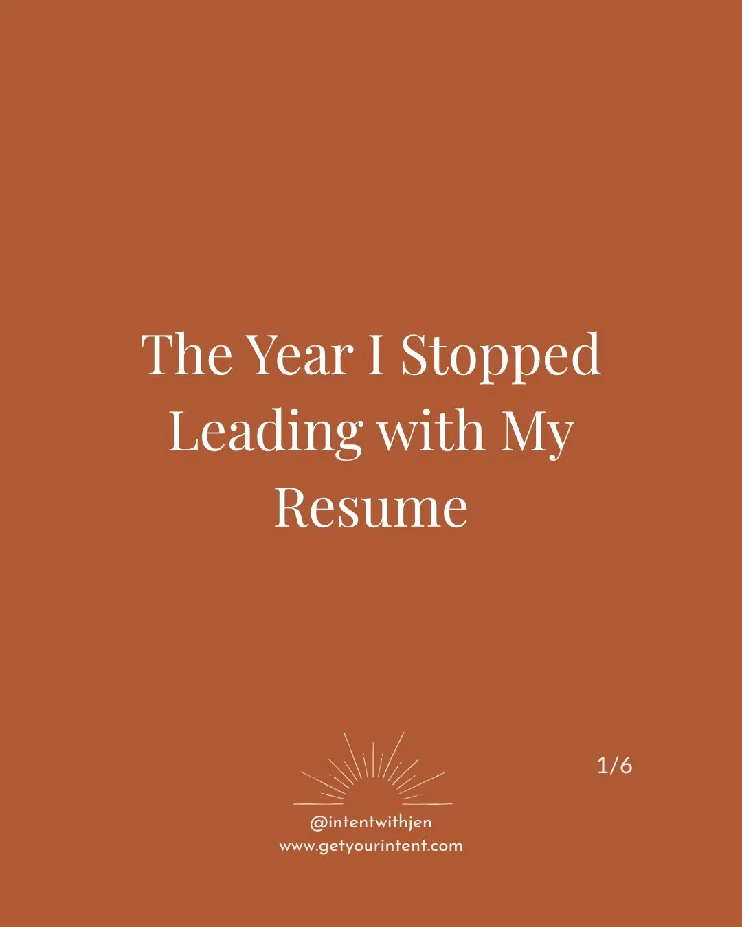 The resume got me in the room.

But it could not teach me how to feel at home there.

That came later.
That came through self-knowing.

Through practice.
Through learning the difference between support and identity.

Your accomplishments matter.
They