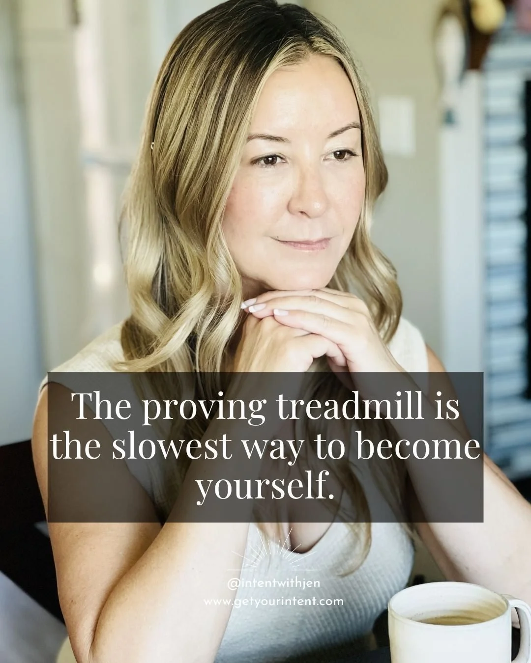 You can spend a decade proving you deserve to be in the room.📅

Or you can spend a decade being the woman the room reorganizes itself around.💫

These are not the same career path.⛔
They are not even the same identity.🚫

#IntentWithJen #SecondHalfA