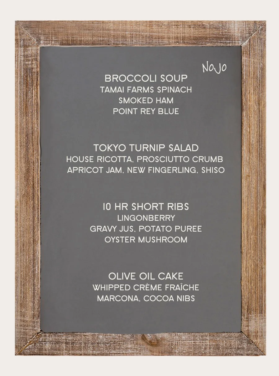 nojo menu