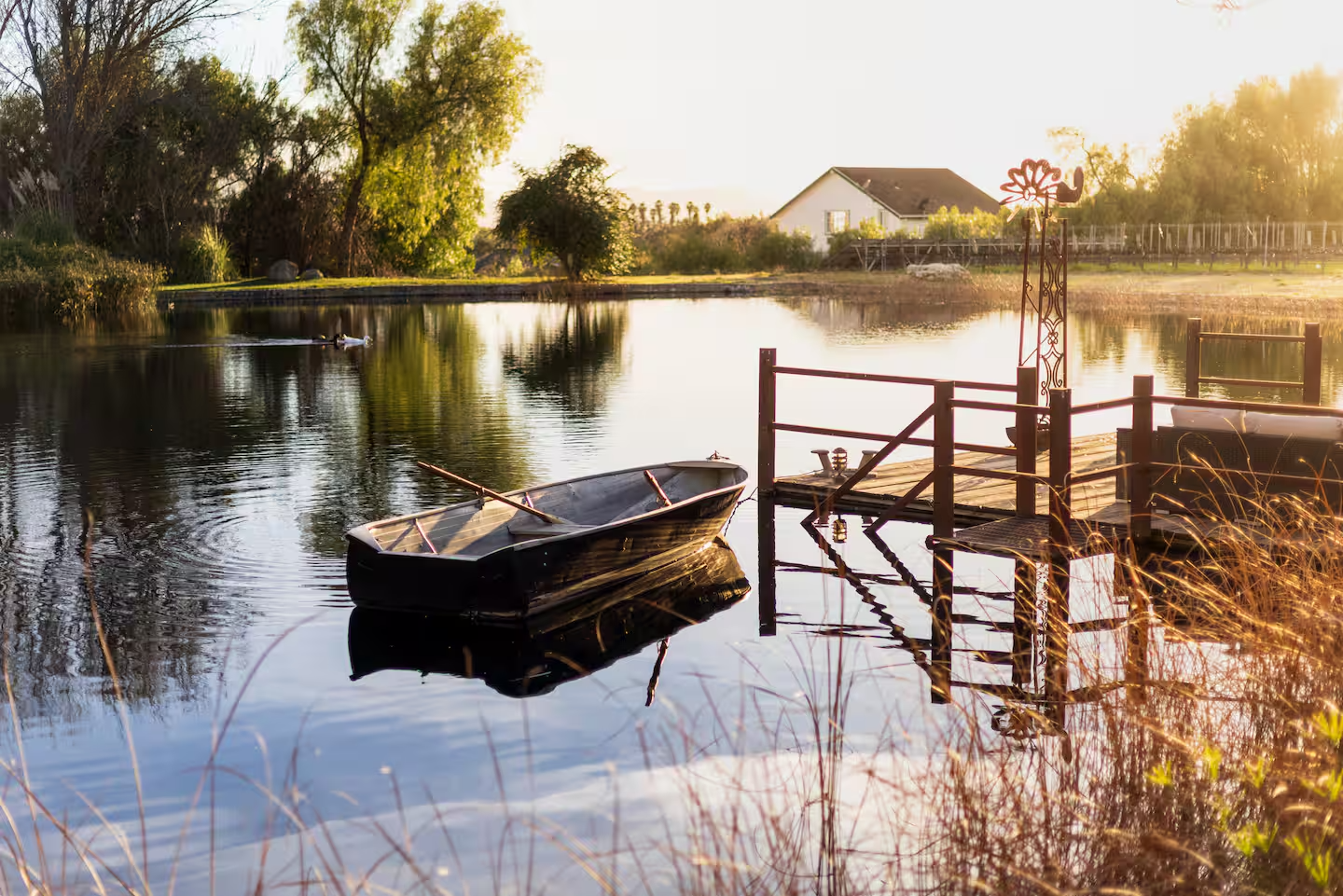 Quaint House by the Pond