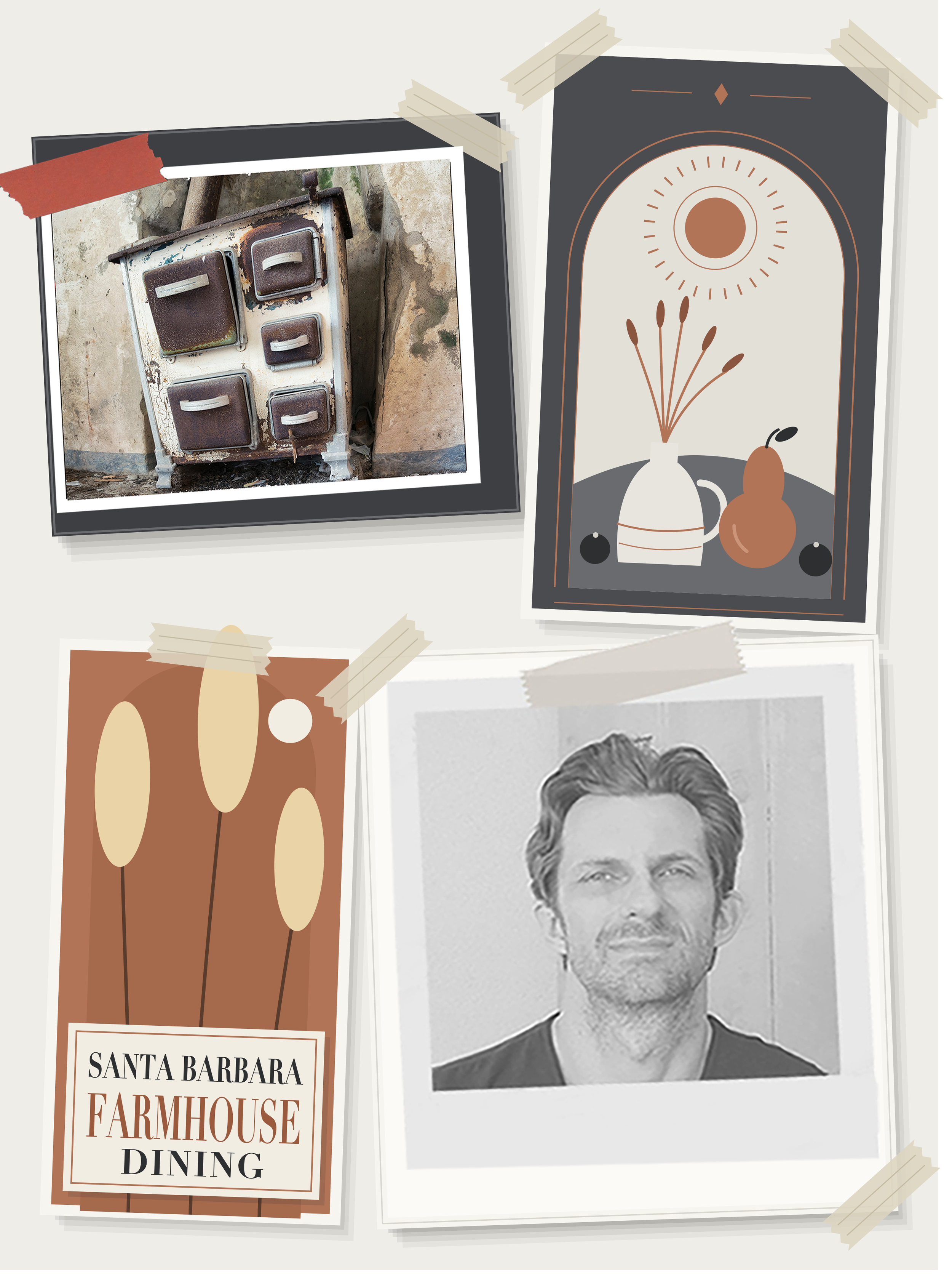 Collage with Mattias Image