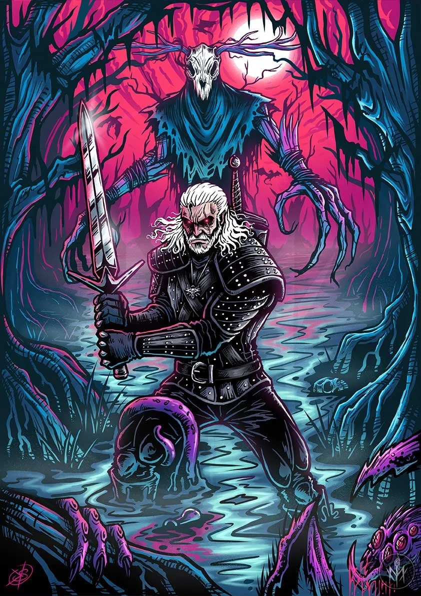 Wolf Of Rivia | A3 Print