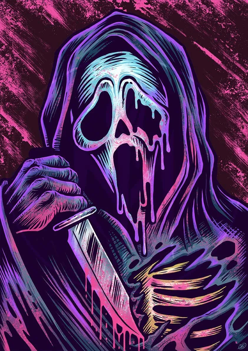 Ghost Reaper | A3 Print