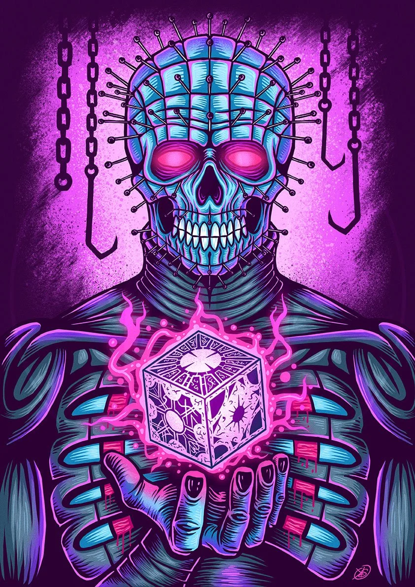 Skull Head | A3 Print