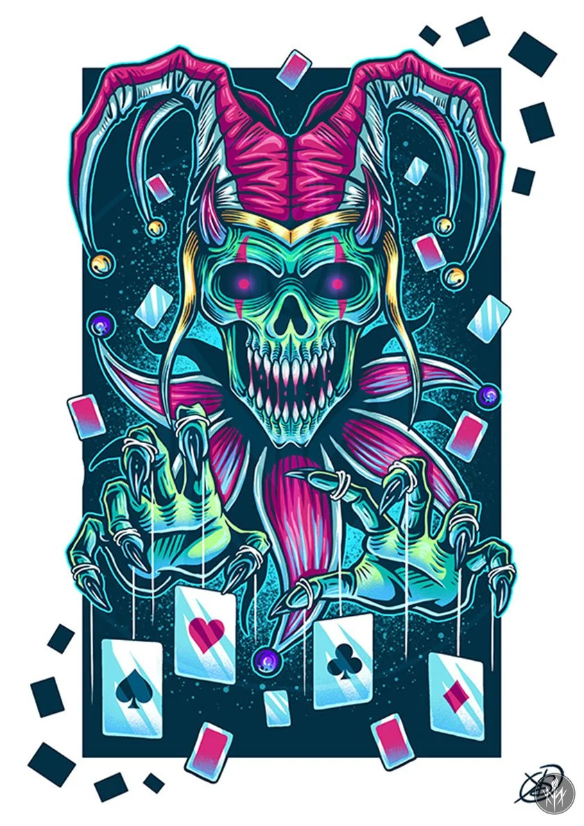 Jester Devil | A3 Print