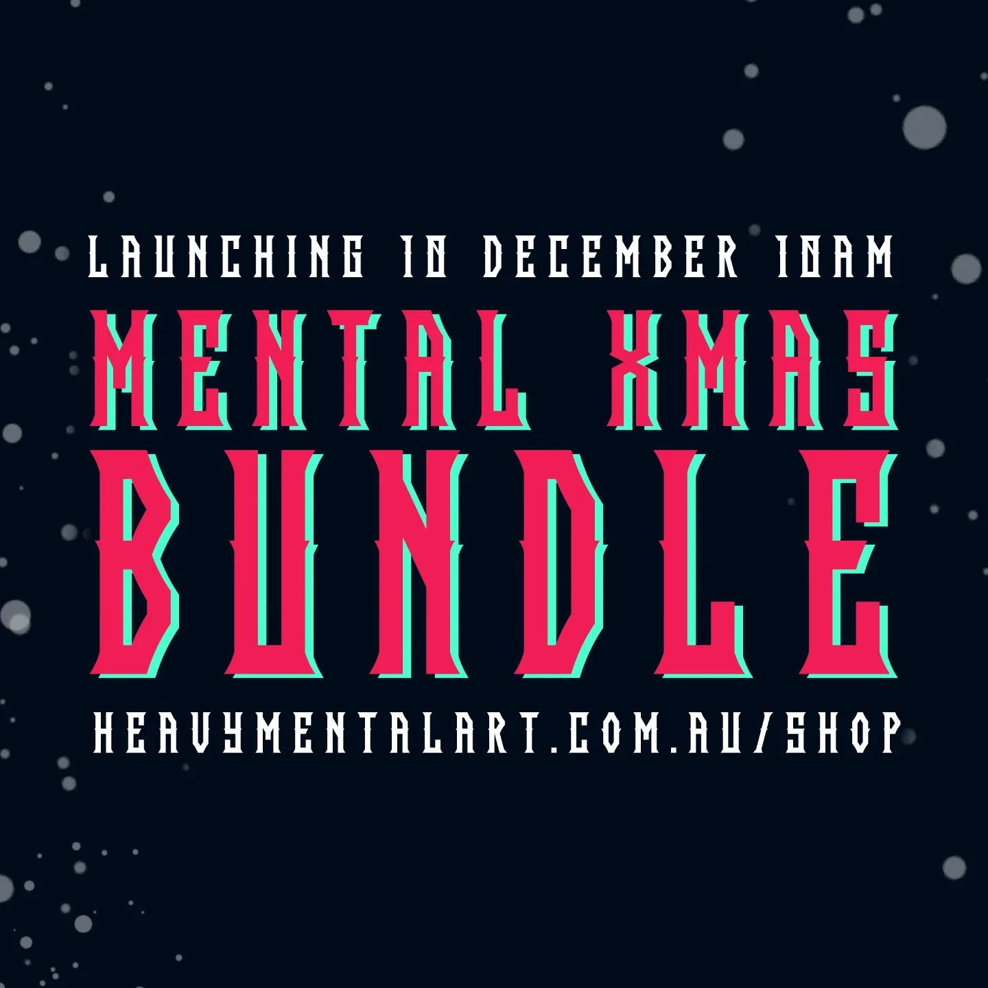 Something strange is coming&hellip;
For everyone who couldn&rsquo;t make it to the Oddities &amp; Curiosities Expo or looking for that unique christmas gift. I&rsquo;ve put together a limited Mental Xmas Bundle dropping tomorrow on my online store 10