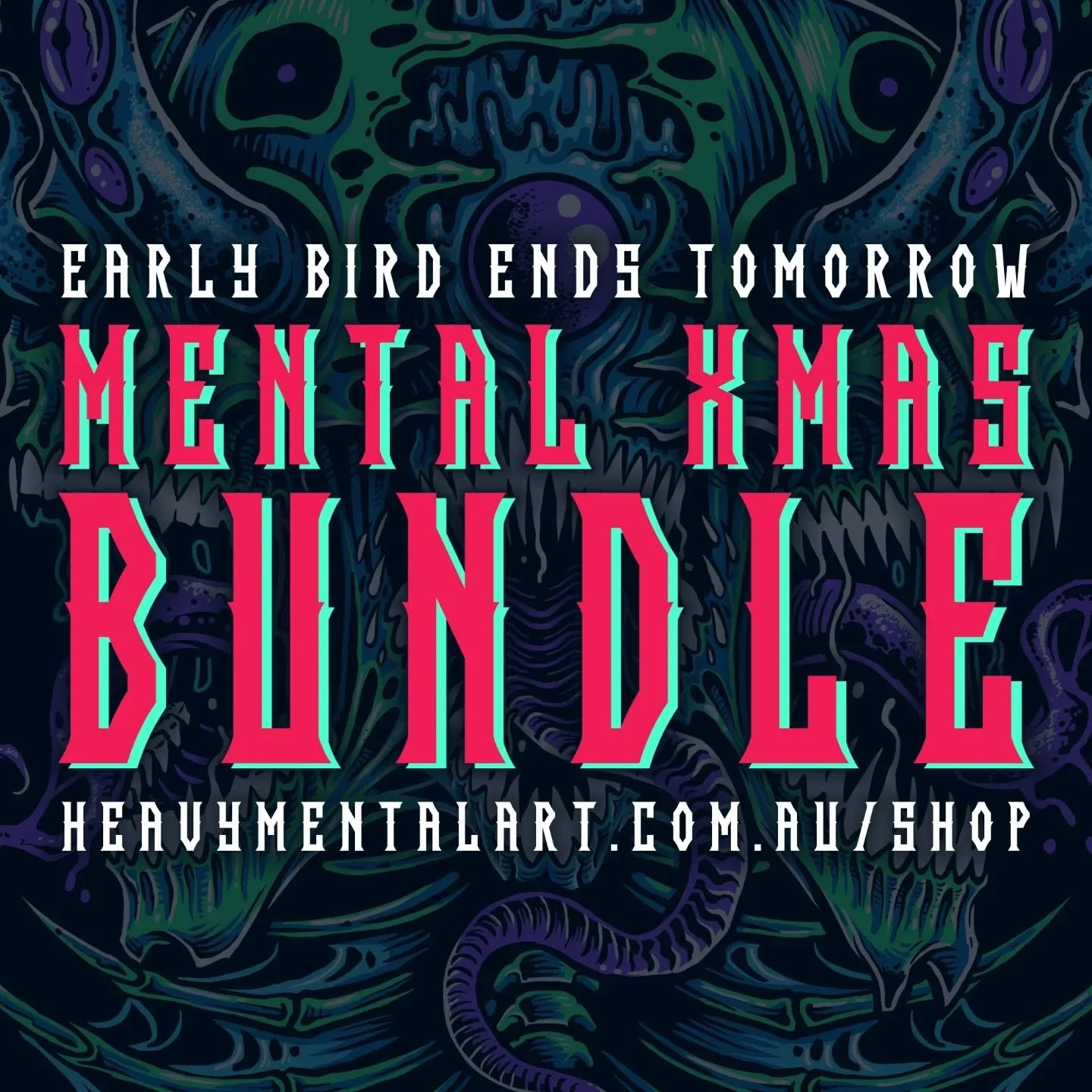 🎄 MENTAL XMAS BUNDLE &mdash; EARLY BIRD ENDS TOMORROW! 🎄

Looking for that unique xmas gift! 

Just a heads up, the Early Bird price of $119 ends tomorrow at midnight! If you&rsquo;ve been thinking of grabbing the bundle, now&rsquo;s the time to lo