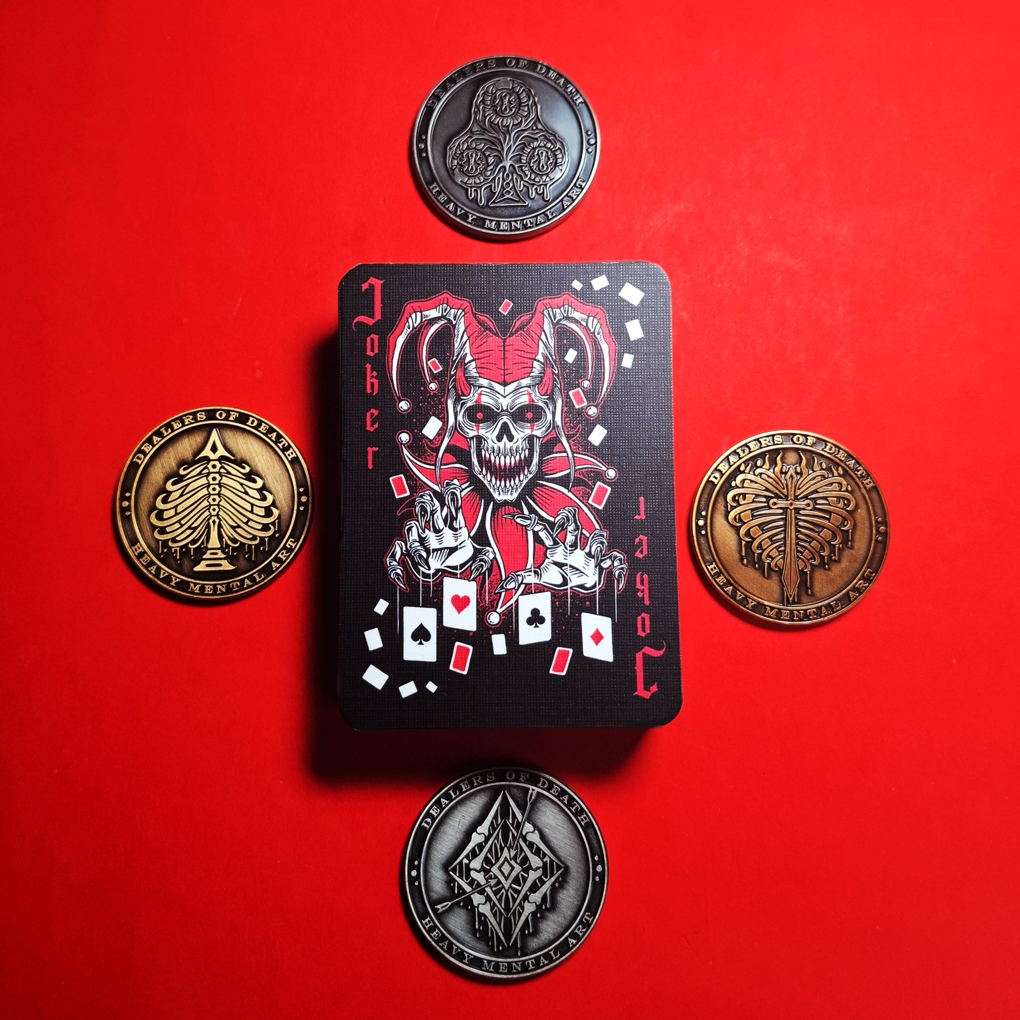 💀 Dealers of Death 💀 Collector's Playing Card Bundle