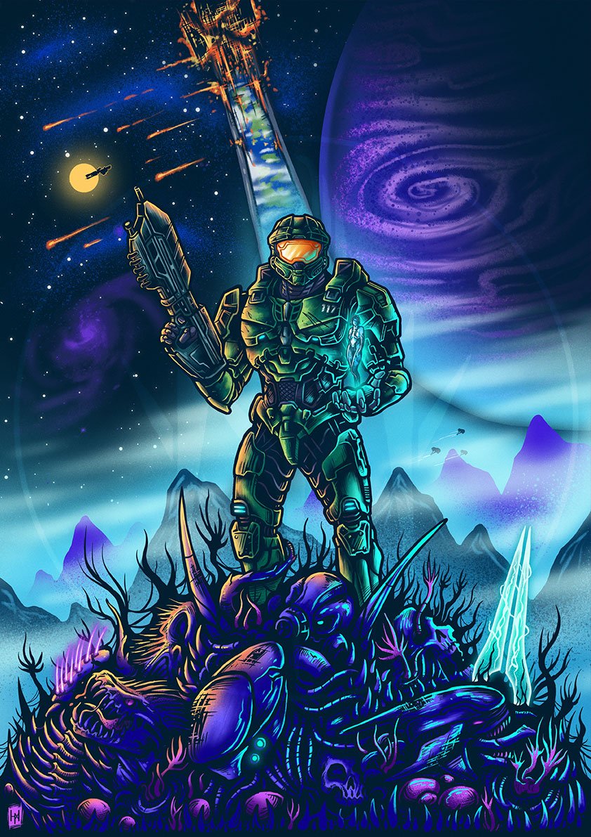 The Fight Finisher | A3 Print