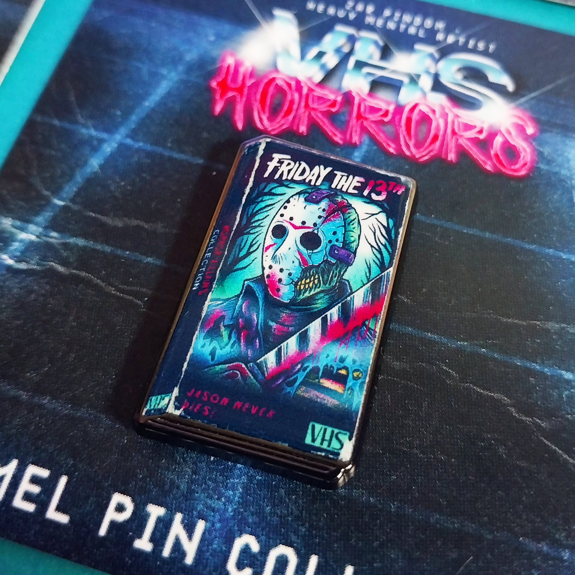 Jason Voorhees Enamel Pin | VHS HORRORS