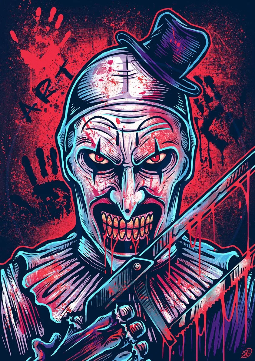 Art The Clown | A3 Print