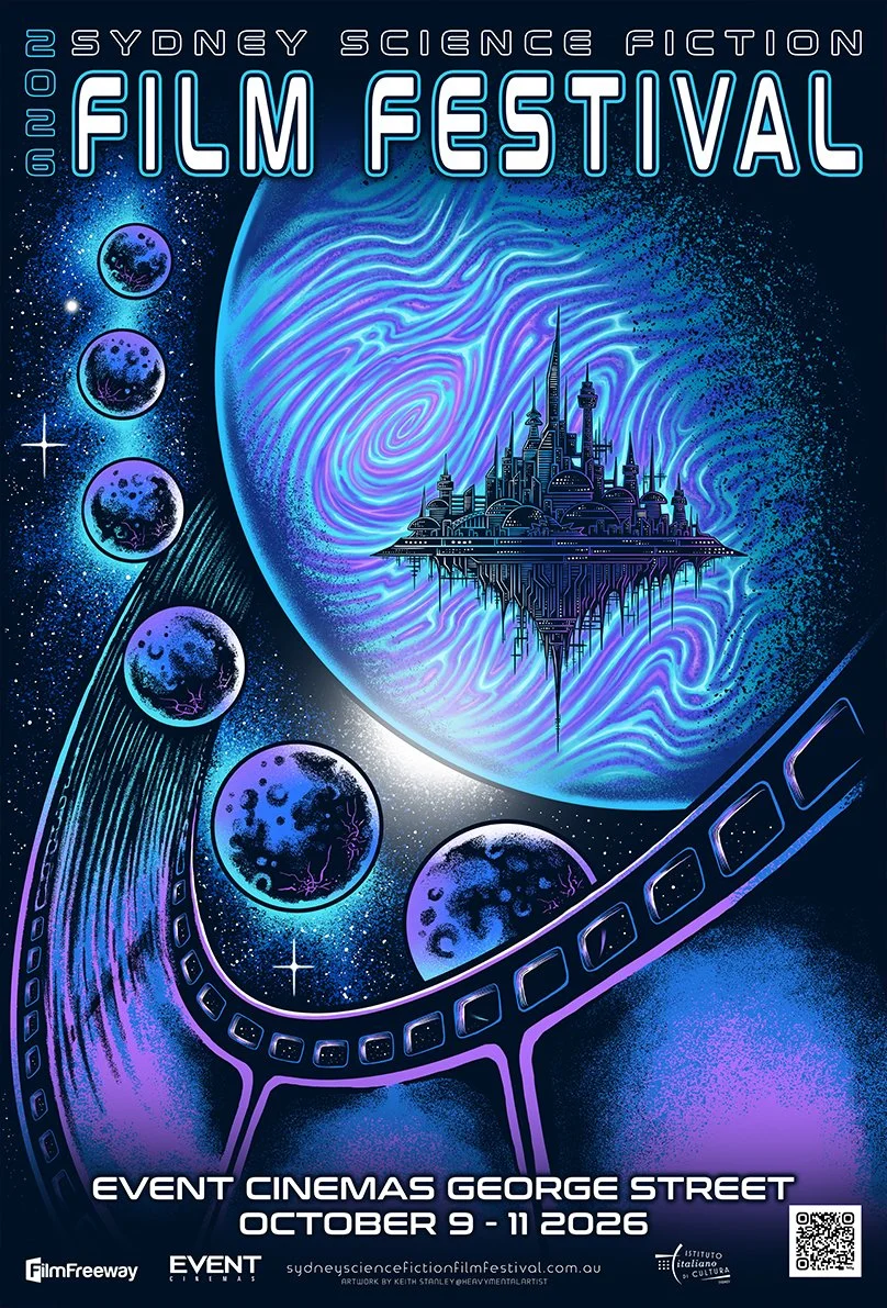 OFFICIAL POSTER 2026 Sydney Science Fiction Film Festival | *LIMITED EDITION*