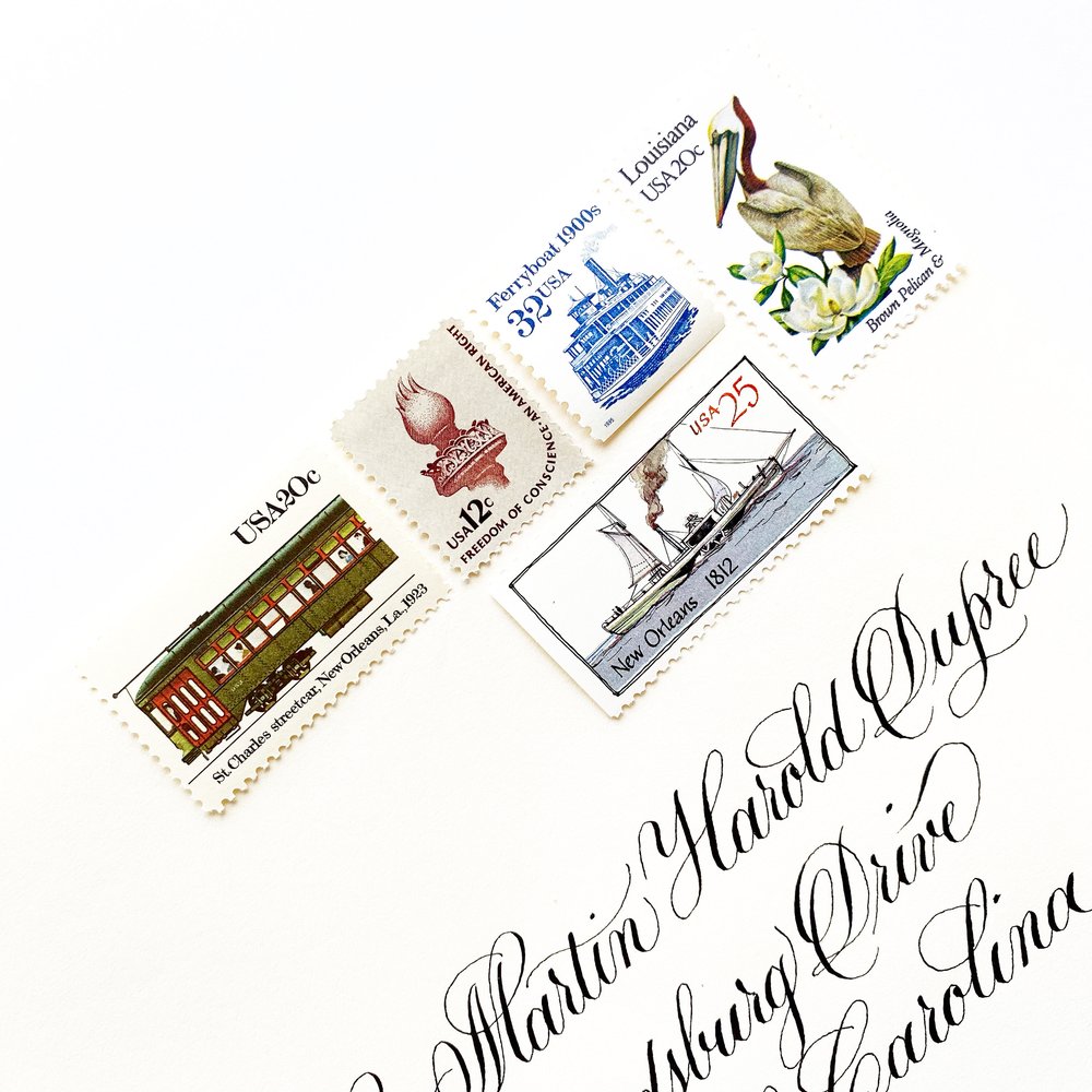 Louisiana Wedding Postage — Enfield Post