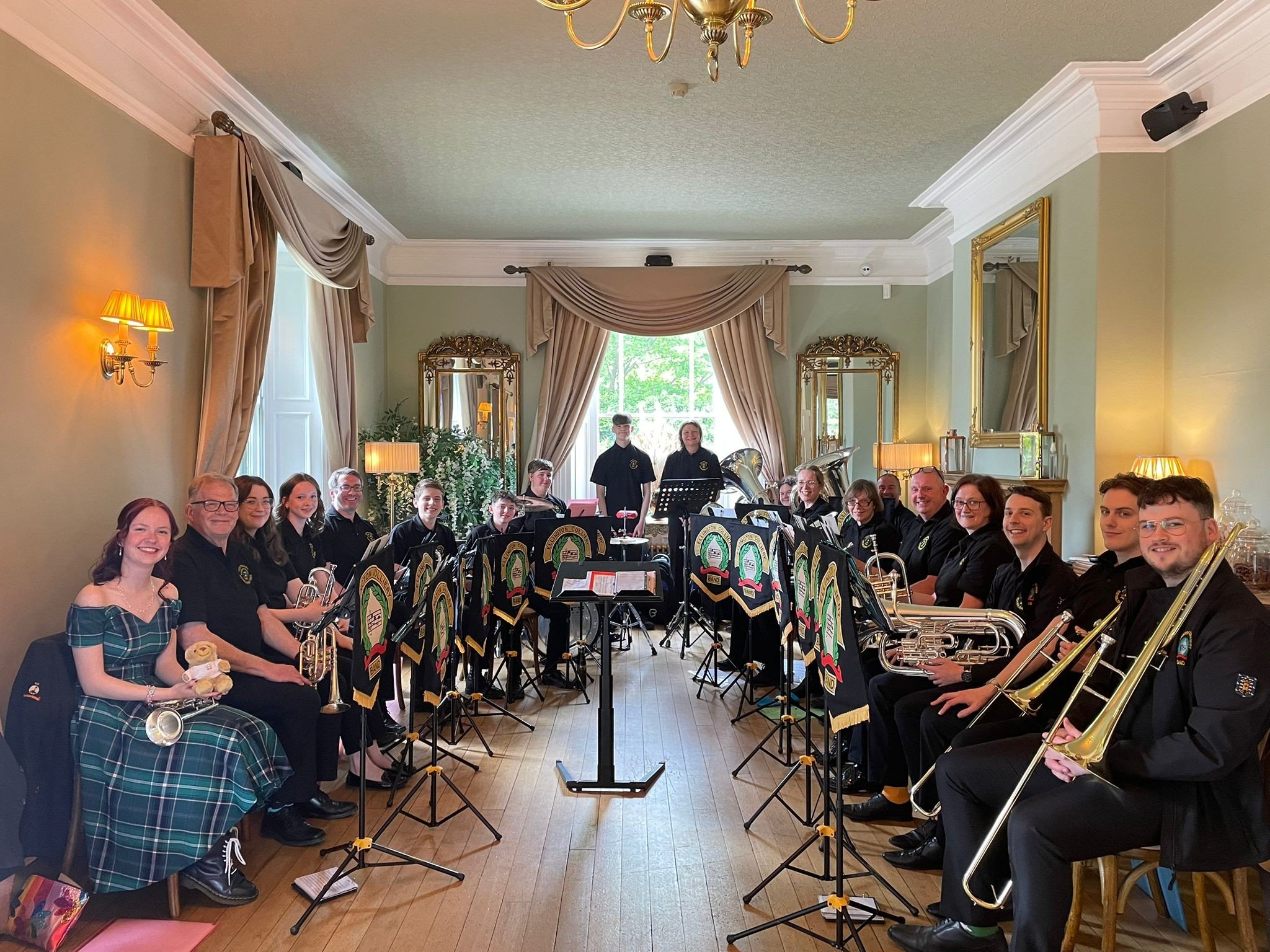 'Bear of Honour' at a special wedding.