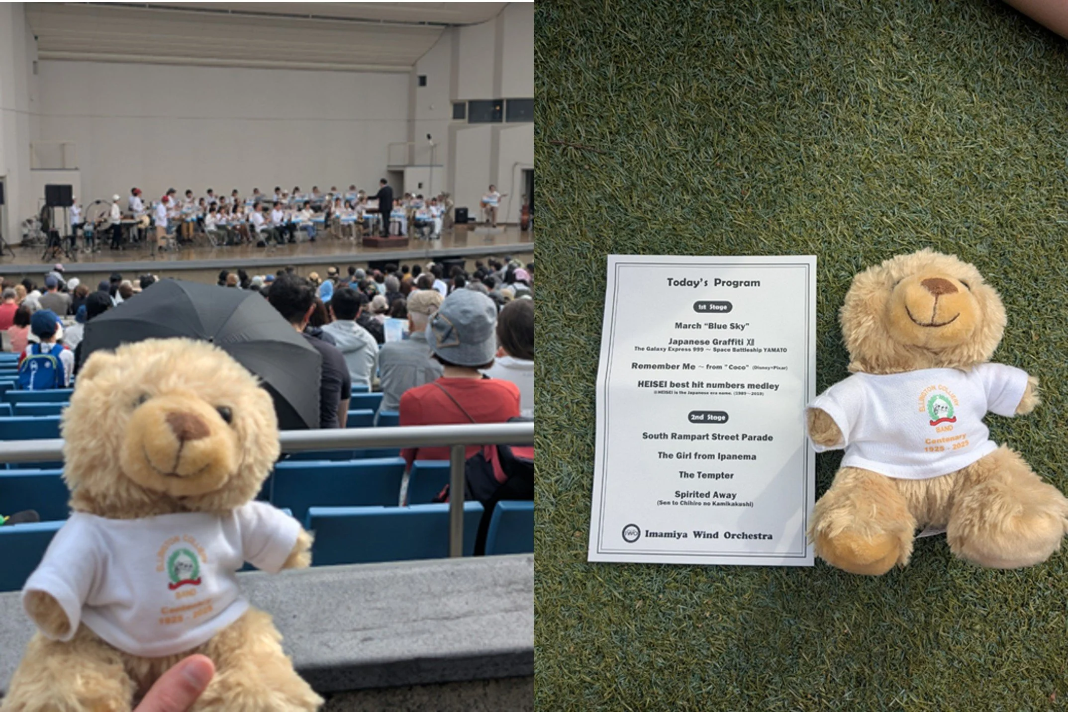 Ellie is missing the sound of brass, so she finds the Imamiya Wind Orchestra in Osaka