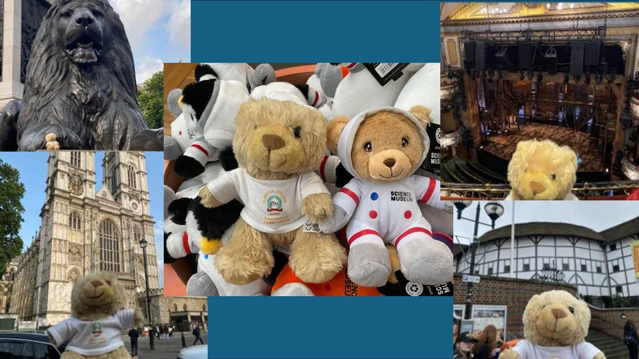 Ellie enjoys a trip to London