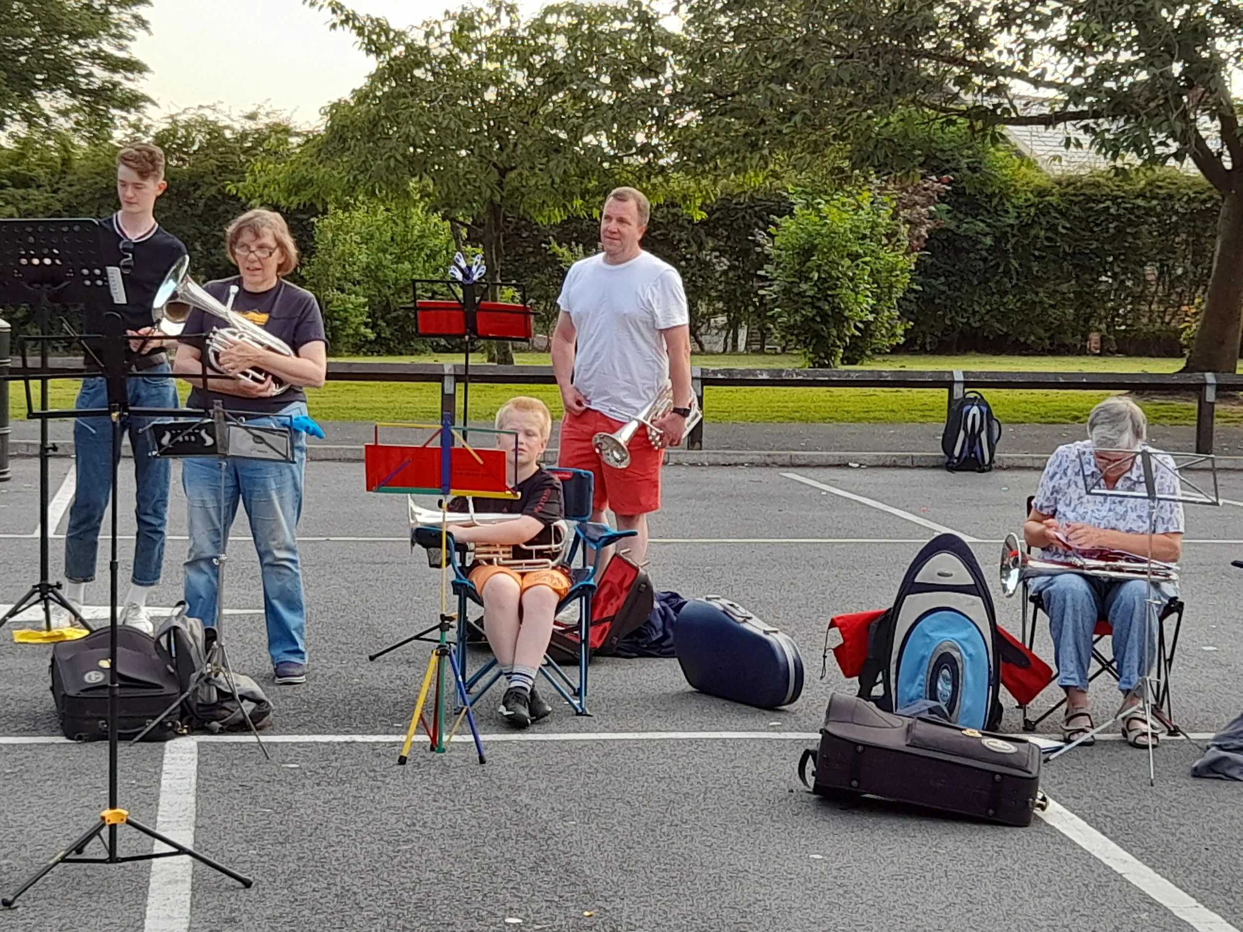 Outdoor Rehearsal