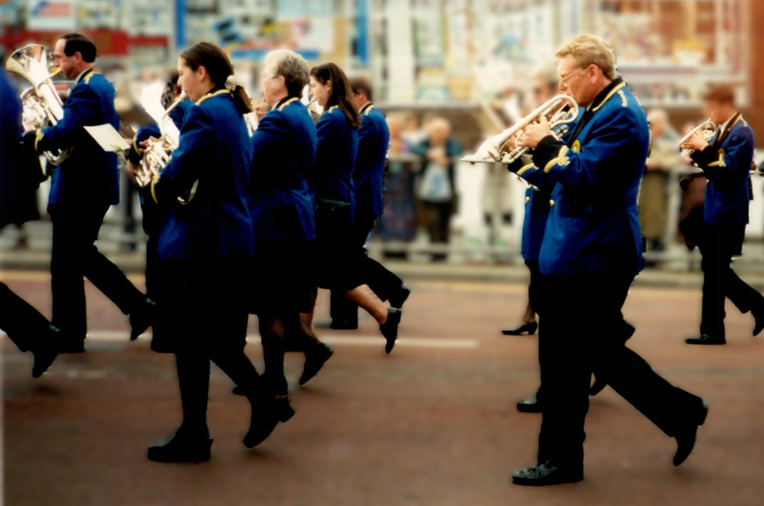 Marching at the Picnic