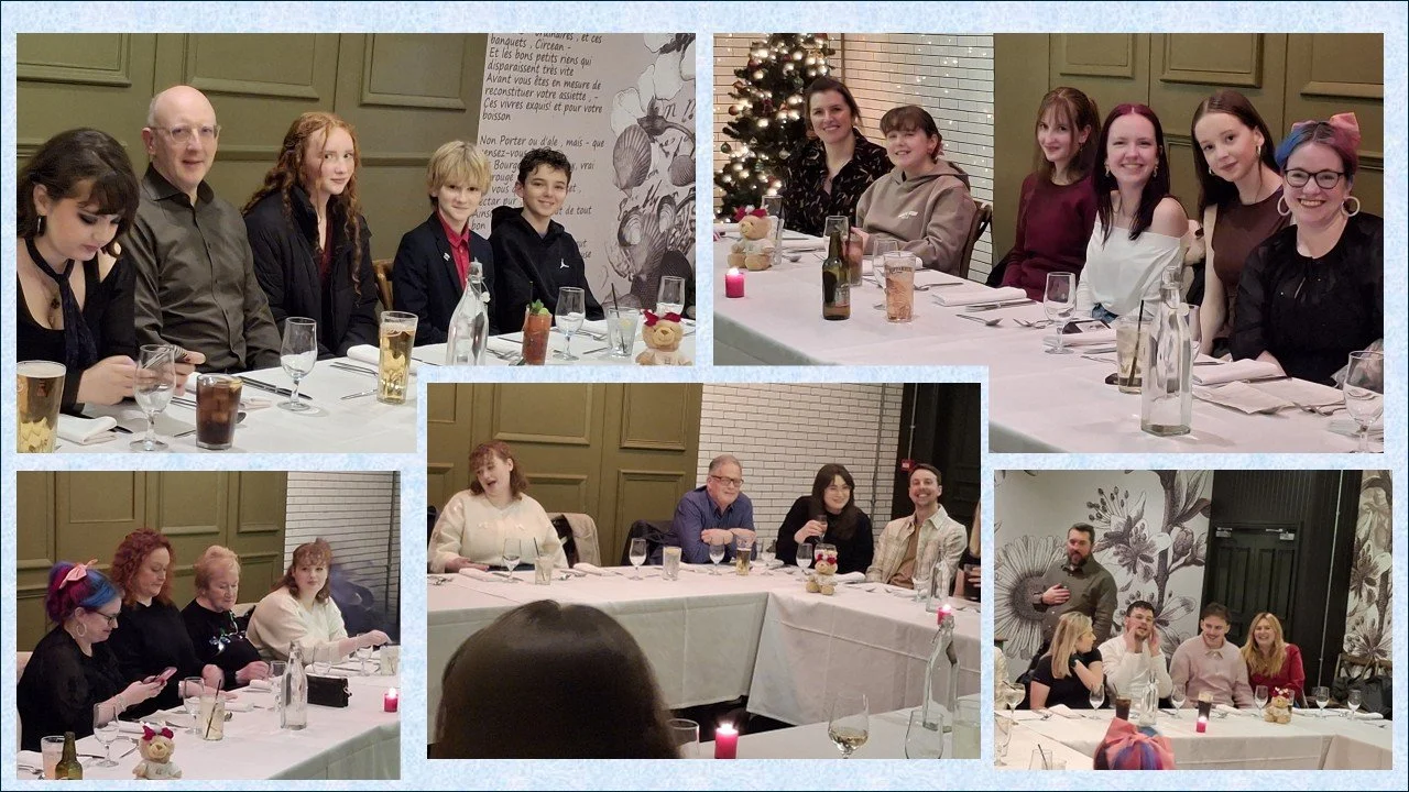 Post-Christmas meal at Barluga