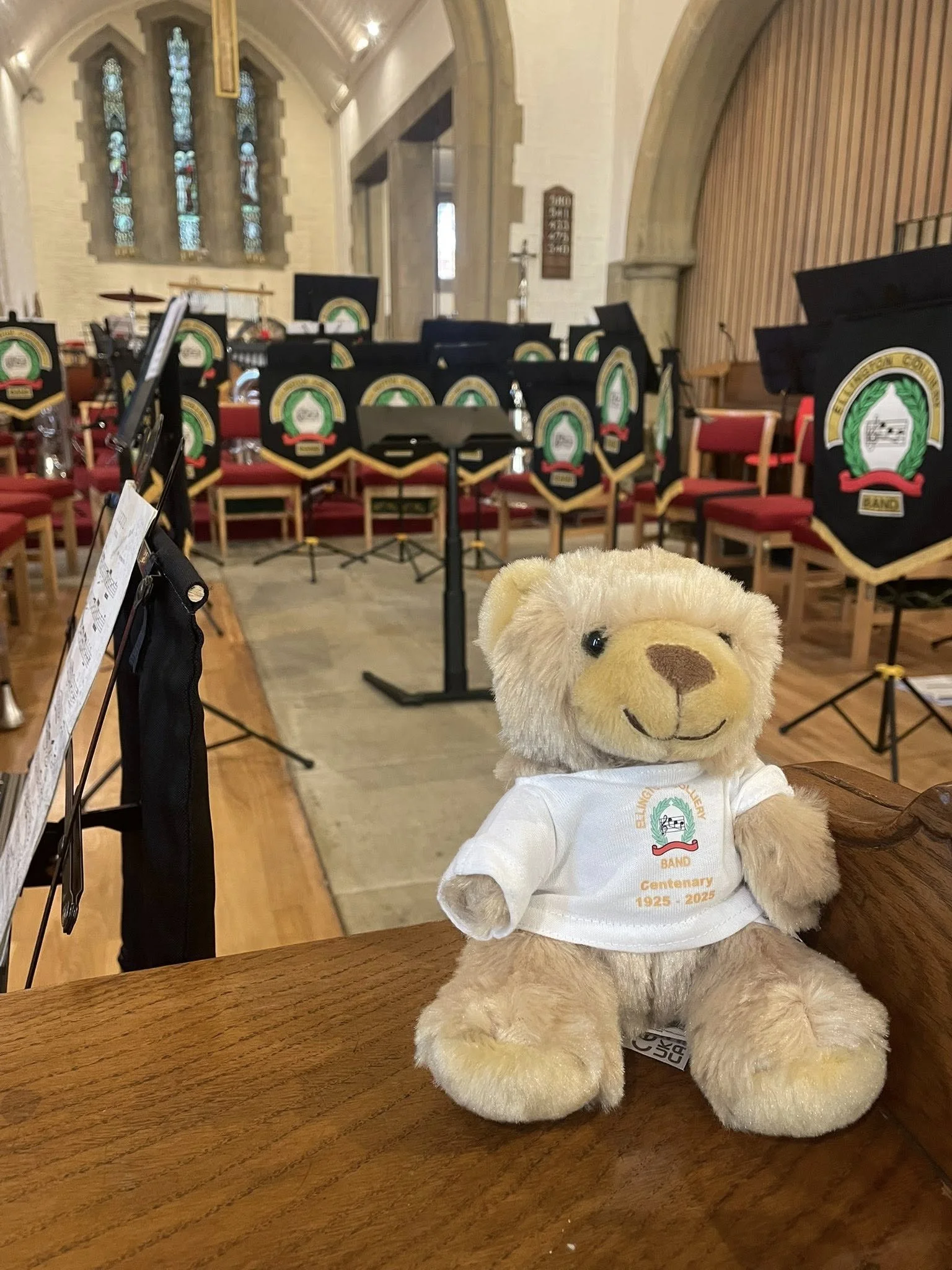 Ellie is excited for the Centenary Concert to start.