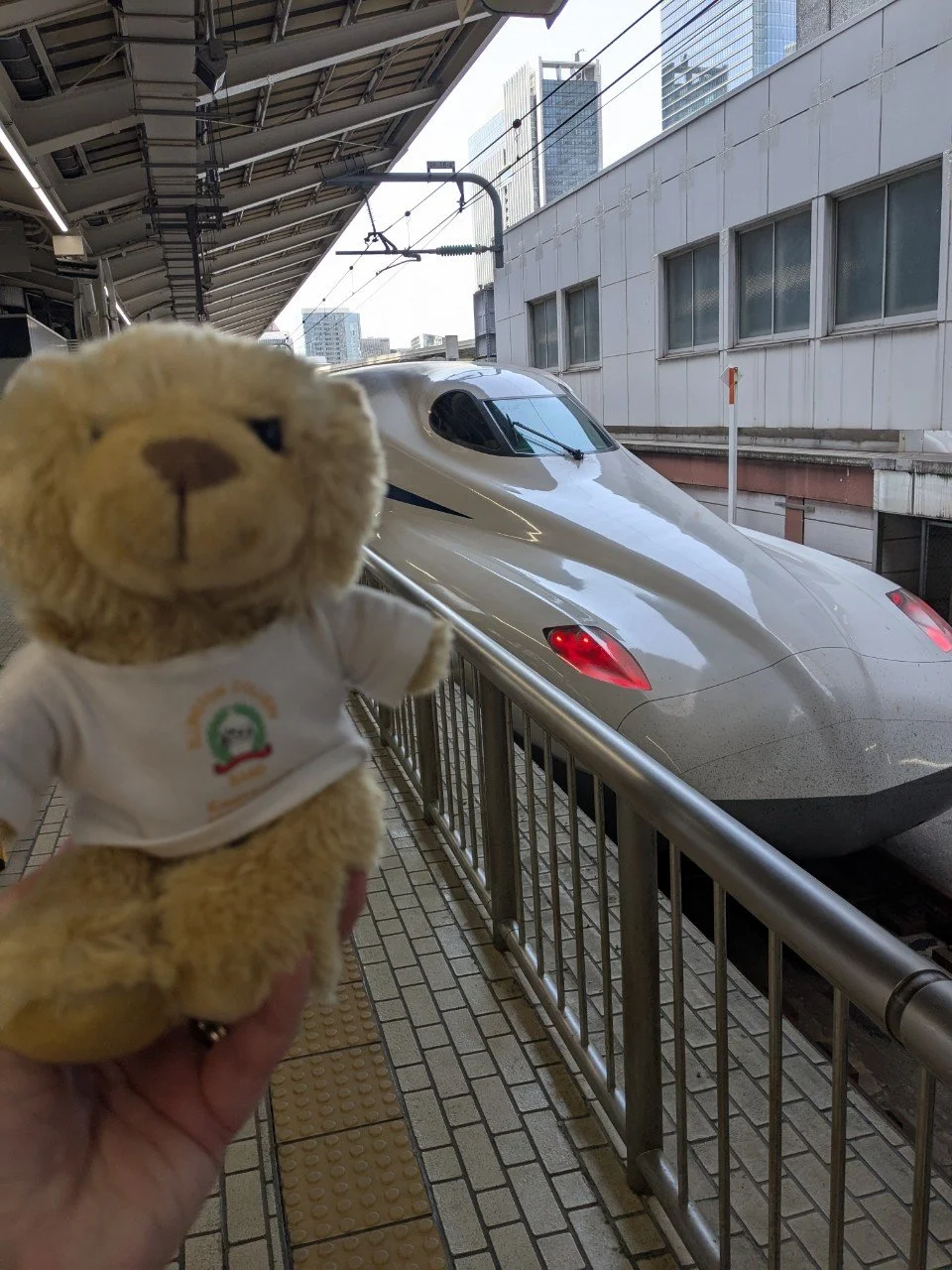 A trip on the shinkansen.