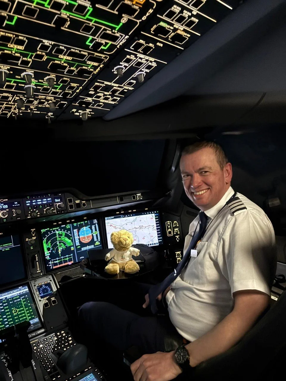 VIP access to the cockpit