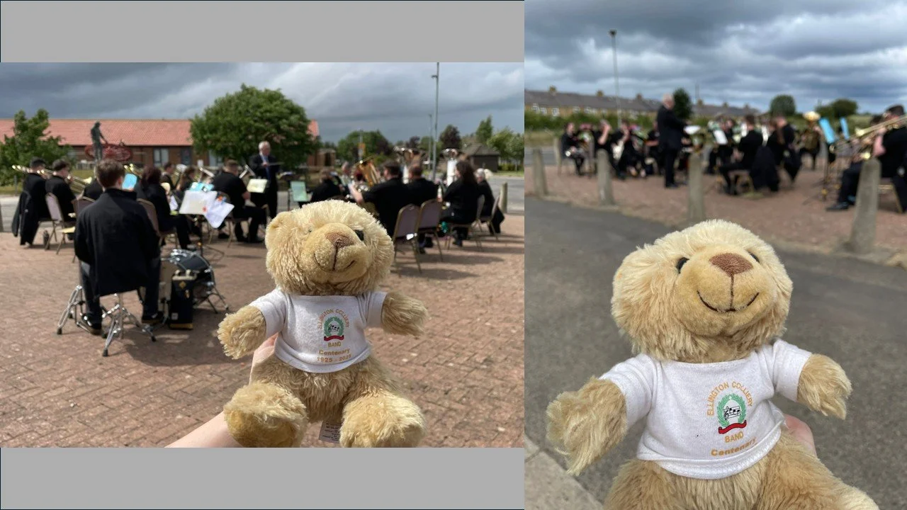 We remember our origins at the site of Ellington Colliery.