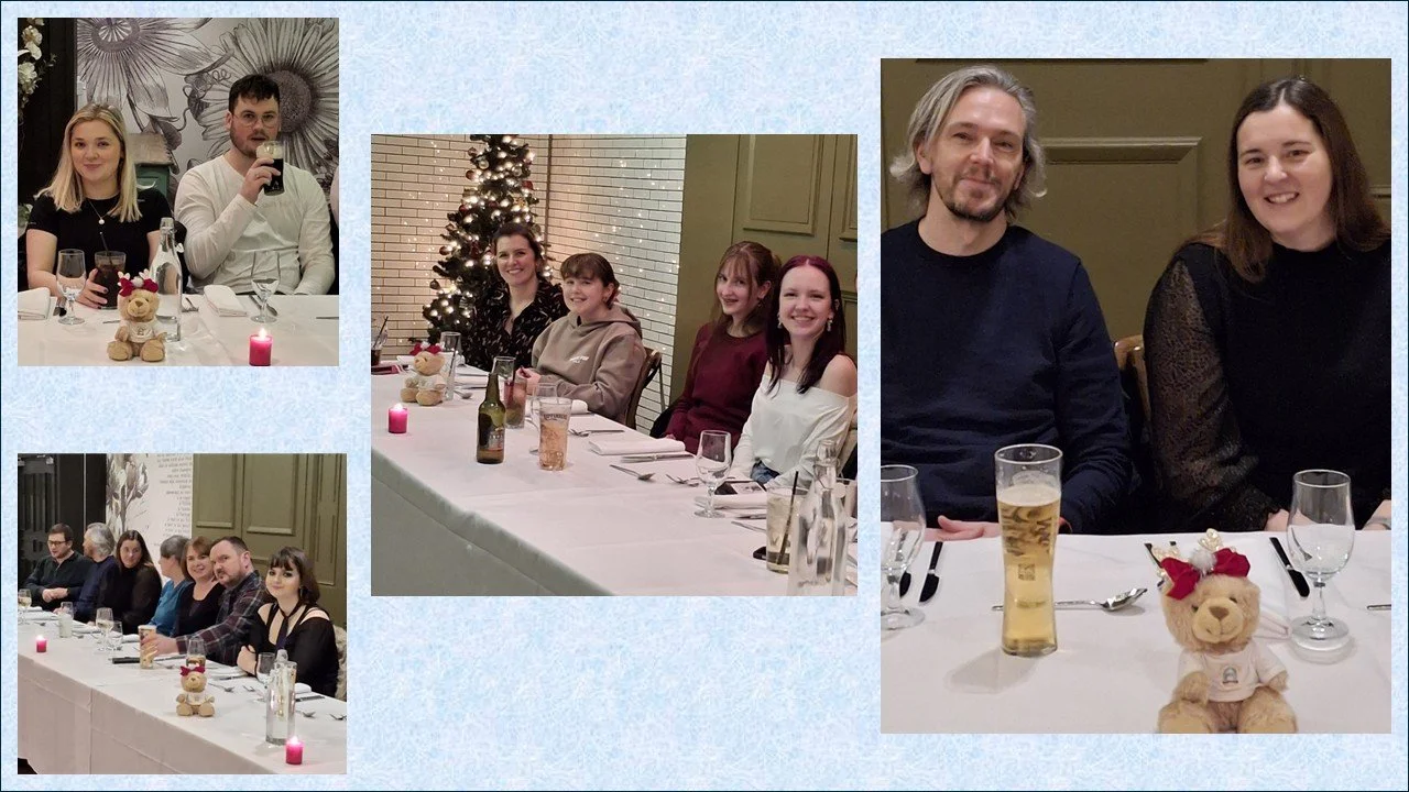 Post-Christmas meal at Barluga