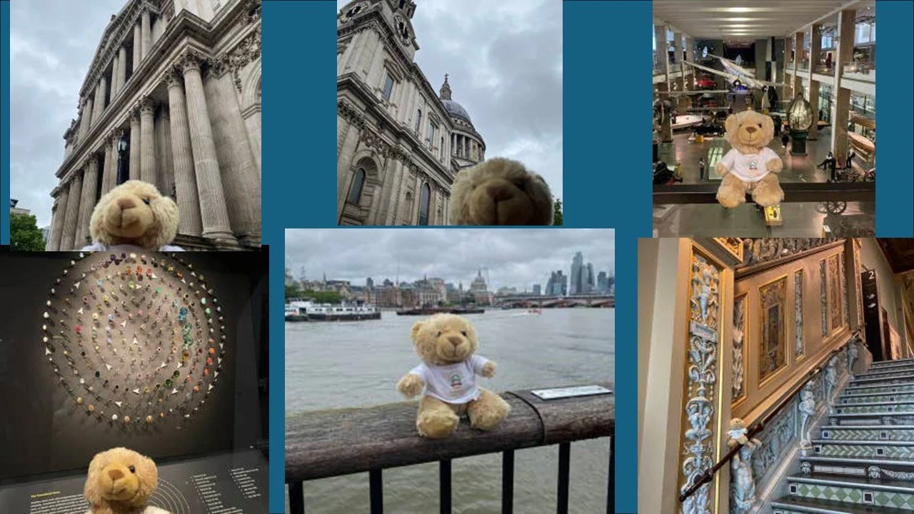 Ellie enjoys a trip to London