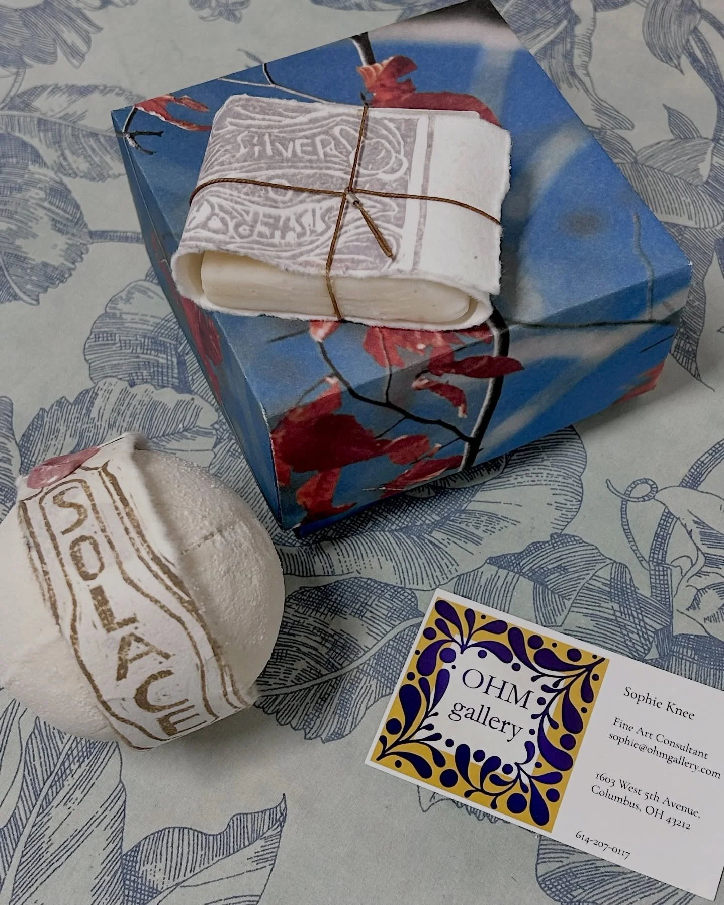 Check out @ohm_gallery5th for some last minute gifts like these bath bombs and lotion bars made by @fag_blood. You definitely need to get down there at some point to see all the beautifully curated local art. It&rsquo;s such a gem!