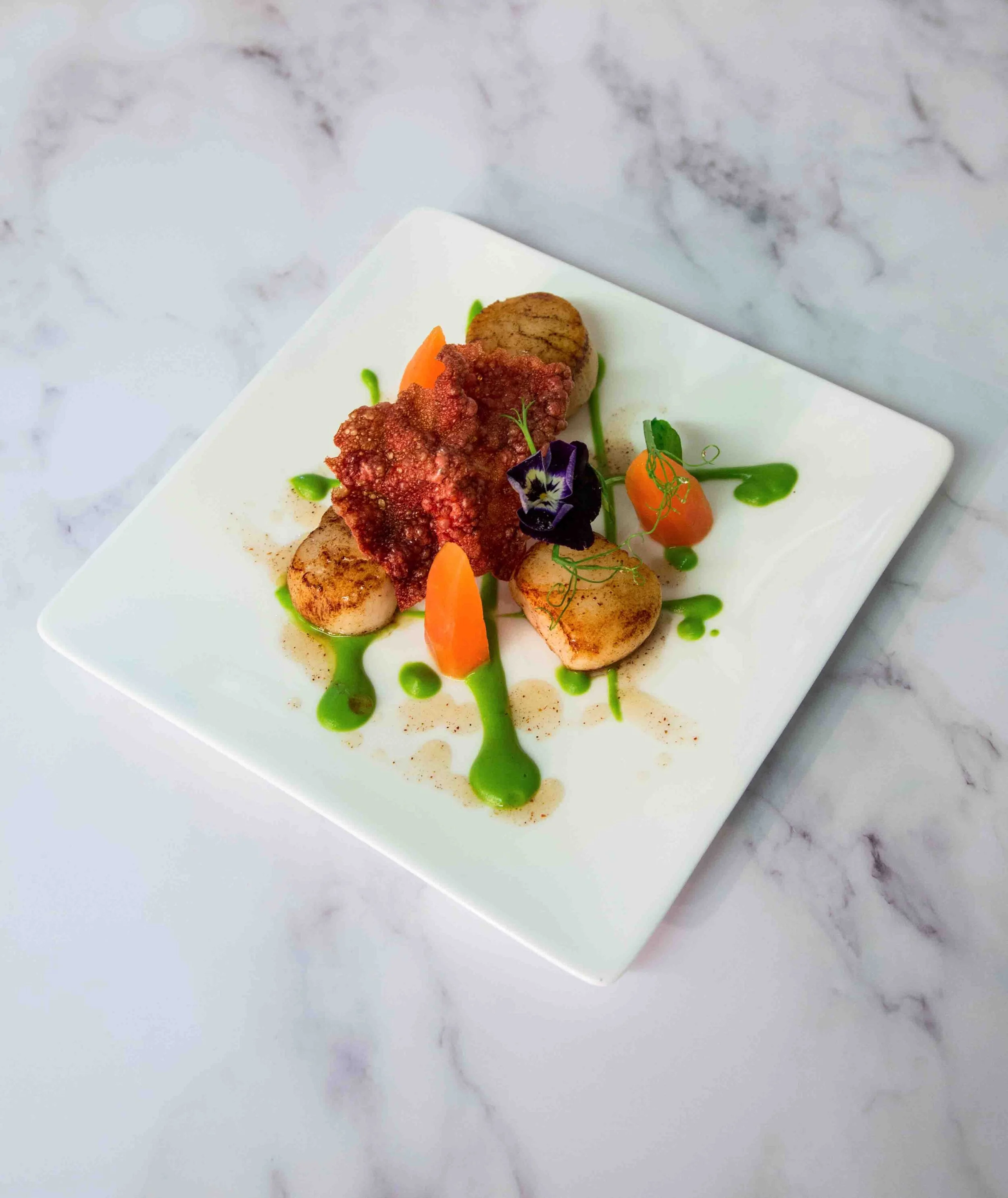The Oak Wigmore - food 2021