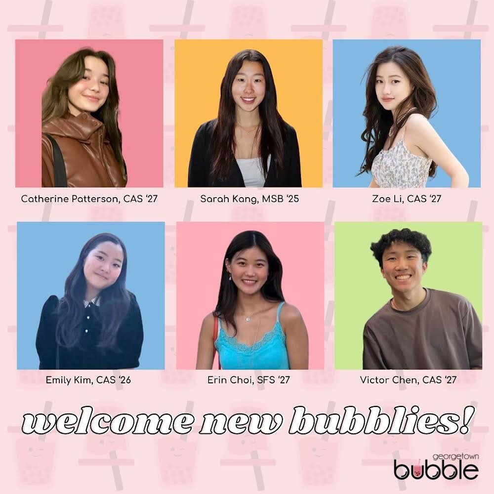 🔔NEW BUBBLY ALERT!!🔔

we are so excited to welcome 6 new bubblies to the Bubble TEA-m for Spring 2024! 🧋💕 be on the lookout 👀 for them at our 💌Valentine&rsquo;s Day pop-up💌 happening on Wednesday from 11-4pm in Leavey!

we look forward to an a