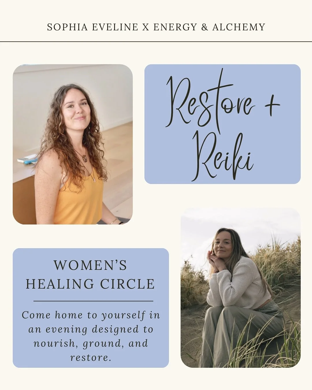 As the year gently comes to a close where life can feel full and fast, this is your invitation to pause and take a moment for you - to breathe, reset, and come home to yourself before stepping into a new chapter. 💫

Join us for an intimate, nurturin