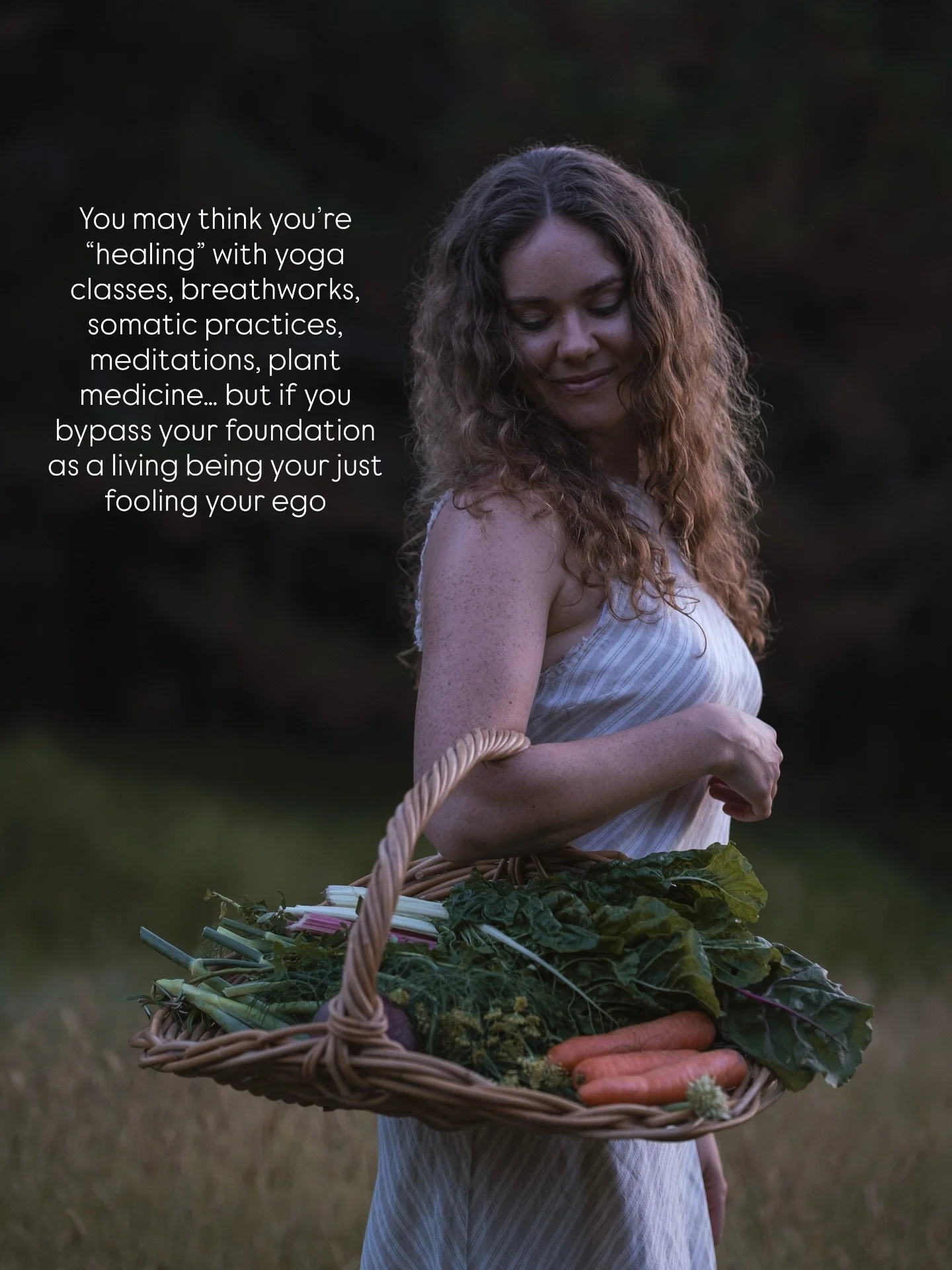 So many people are diving into their inner world to heal, yet can bypass the foundation of their physiology. 

What I&rsquo;ve learned in the last 8 years of being on this journey is that if your body is inflamed and isn&rsquo;t fueled optimally you 