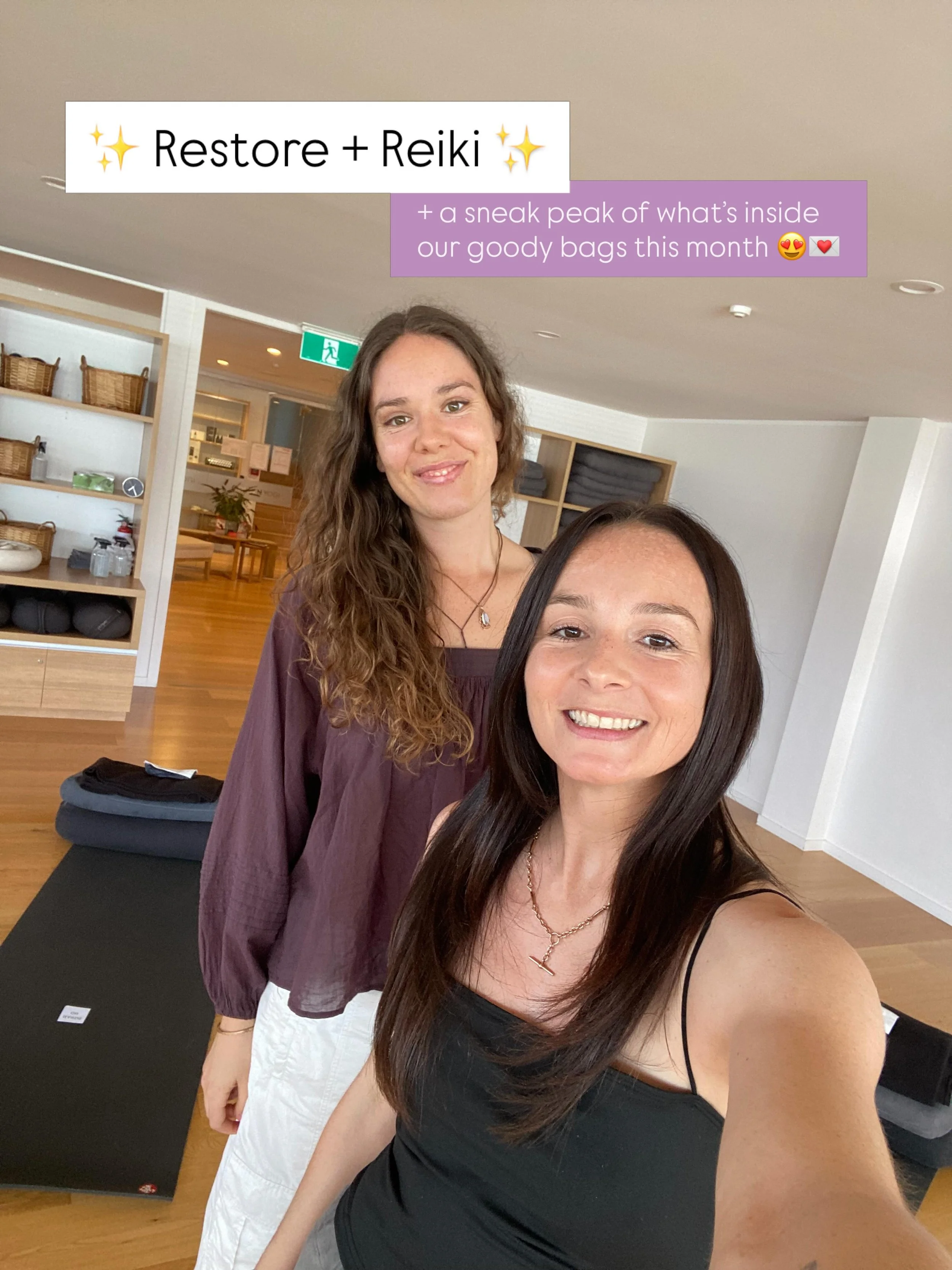 RESTORE + REIKI is 1 week away 😍 and we are already at half capacity 🥹

This month we have extra special goodies lined up for you thanks to some very special sponsors 🙏

Here&rsquo;s a sneak peak: 
🧘&zwj;♀️ Yoga class passes to @goldenyogistudio 