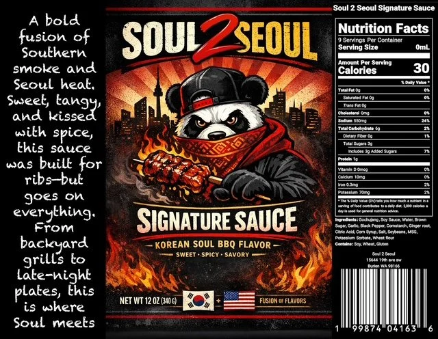 Soul 2 Seoul signature sauce