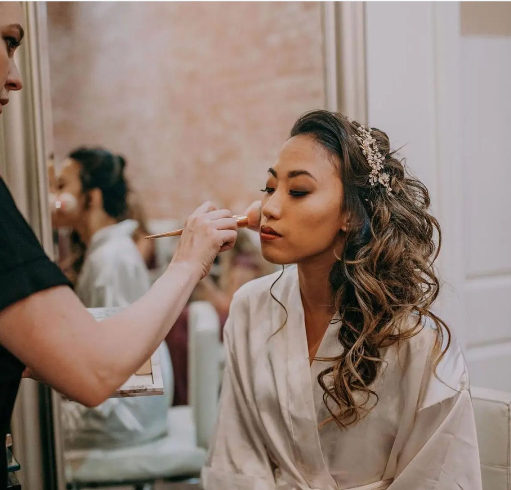 Tucson bridal party hair and makeup styled by Charlene Melissa