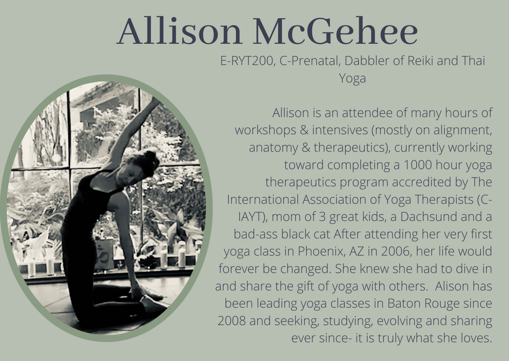 Instructors — Grace Yoga