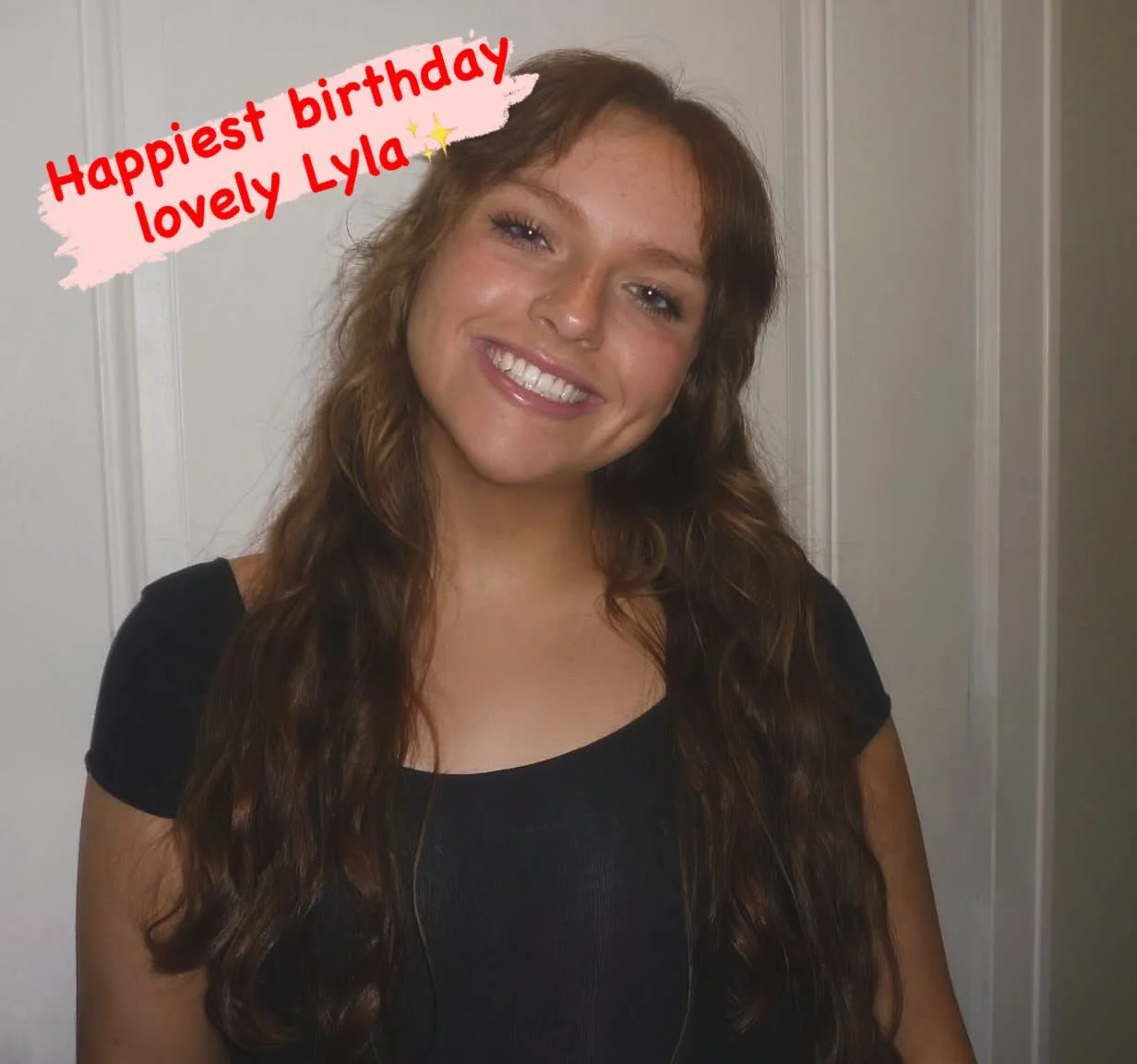 Wishing Lyla a beautiful day today! ✨&hearts;️✨Happy birthday&hellip;thanks for all you do to help Grace run smooth as can be!💕