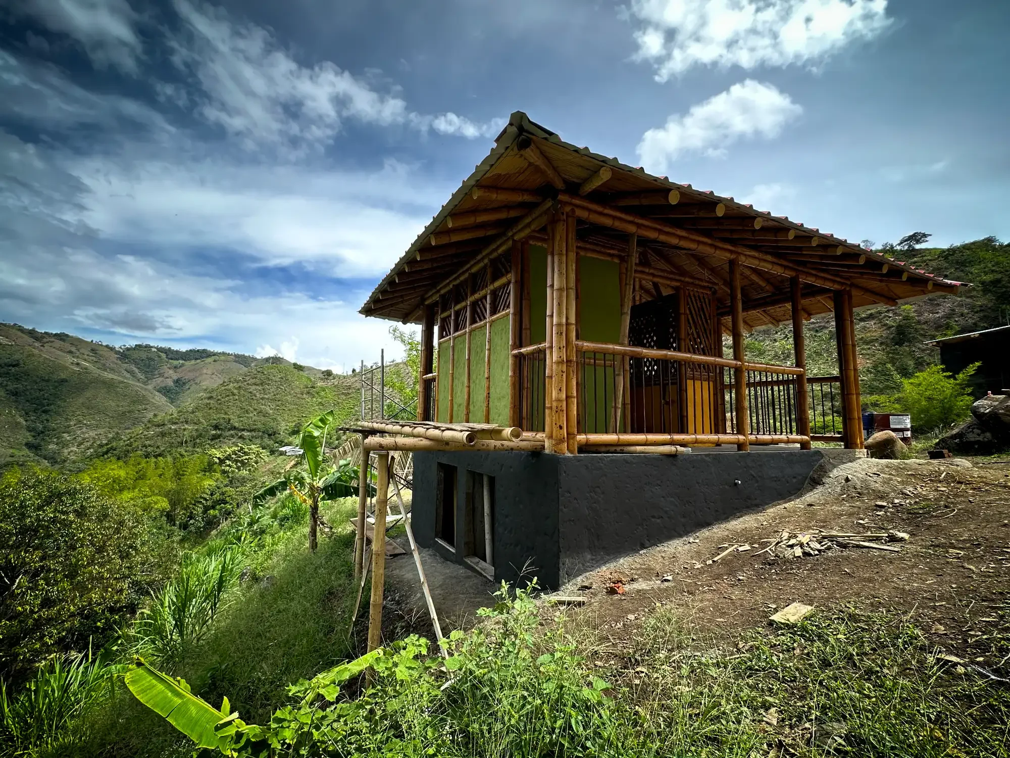 Cabaña en Guadua Bambú