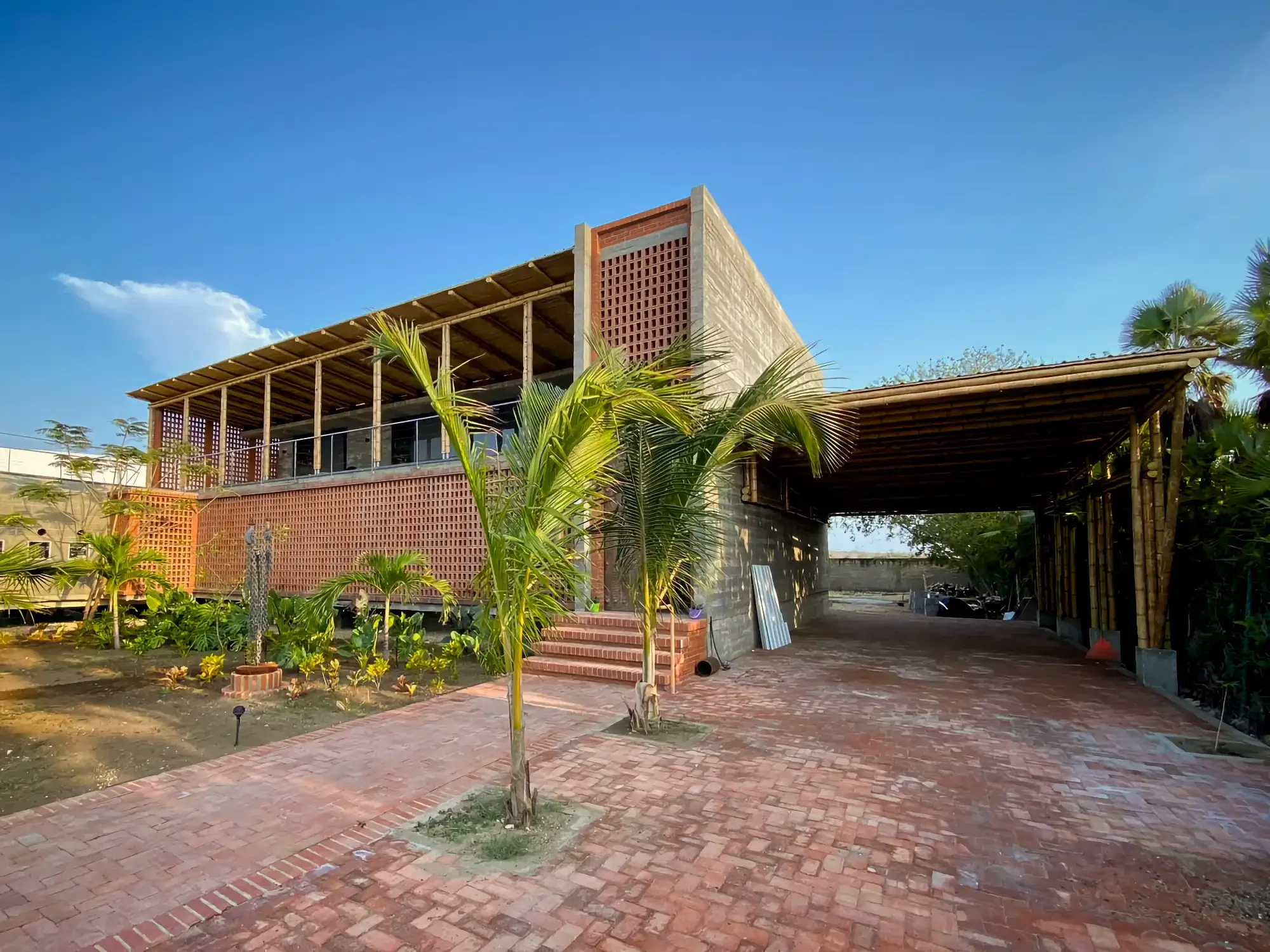 Garaje en Guadua Bambú