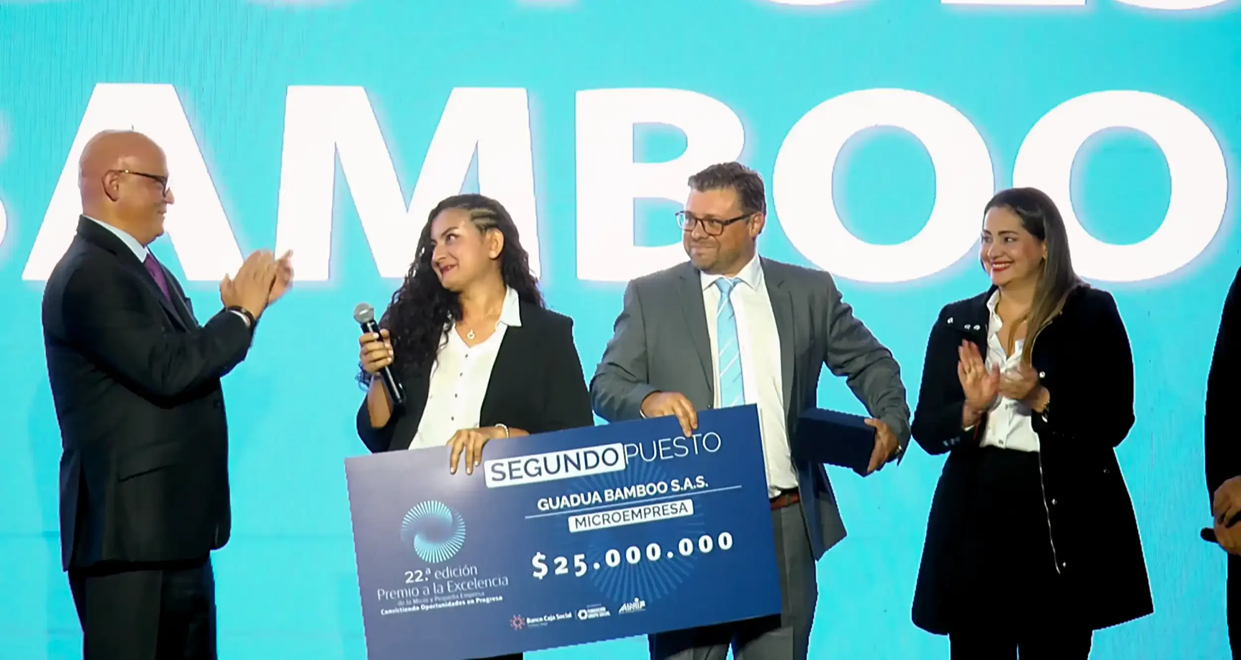 Guadua Bamboo SAS gana el Segundo Lugar en el Premio a la Excelencia 2025