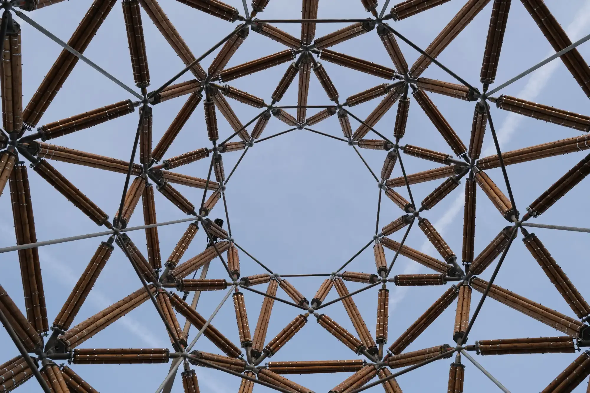Torre de Bambú Guadua Zoológico de Planckendael Bélgica