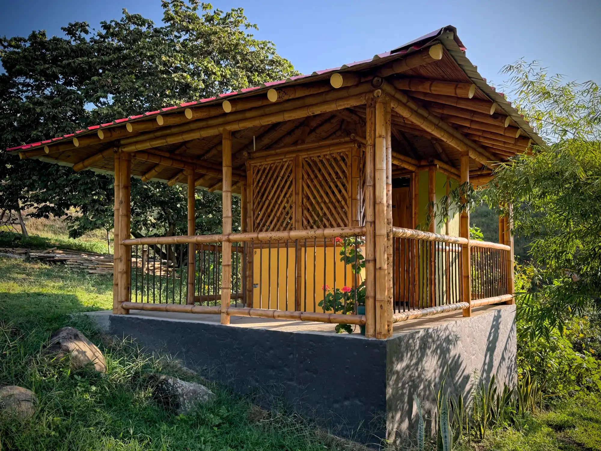 Cabaña en Guadua Bambú