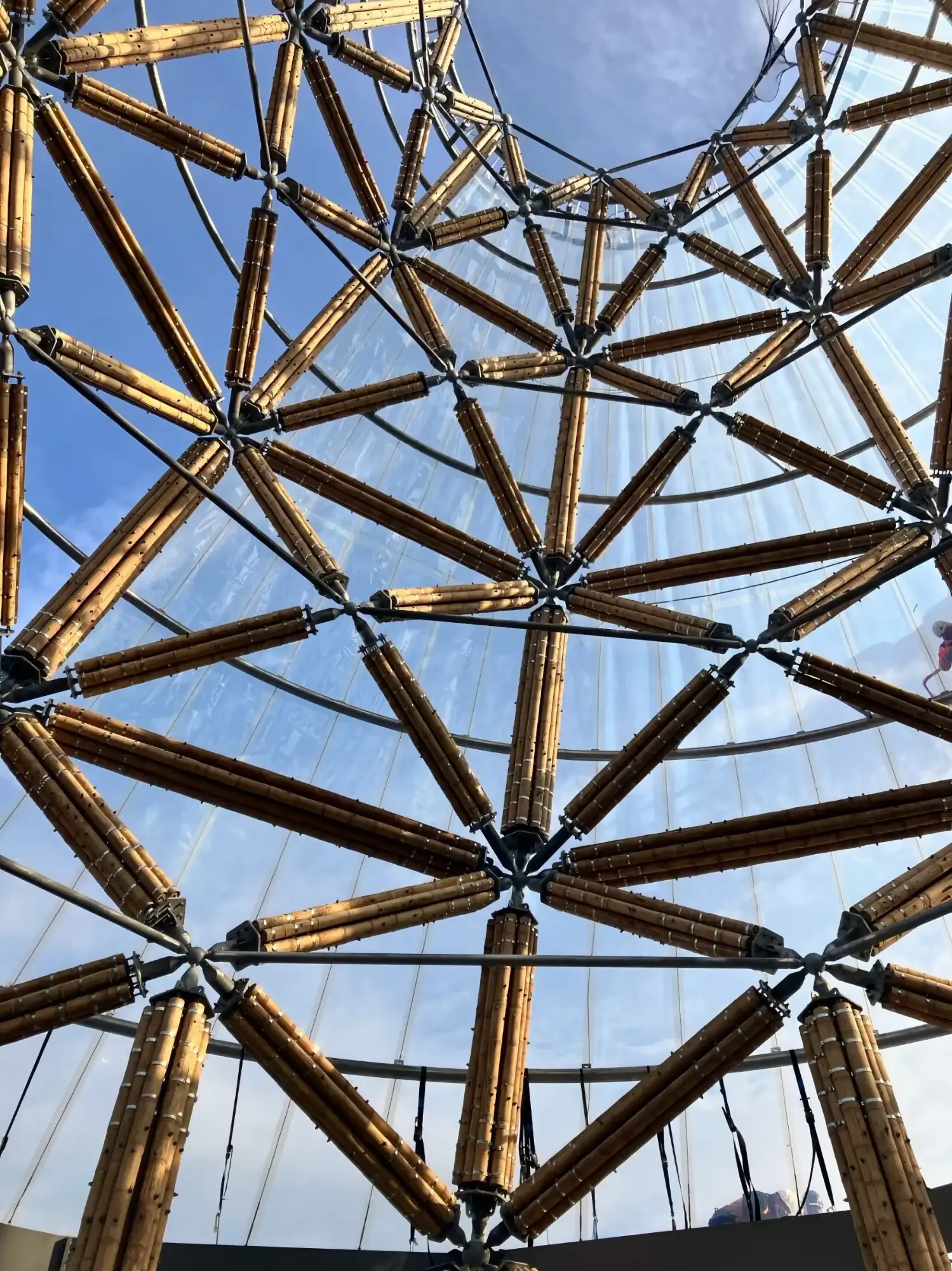 Torre de Bambú Guadua Zoológico de Planckendael Bélgica